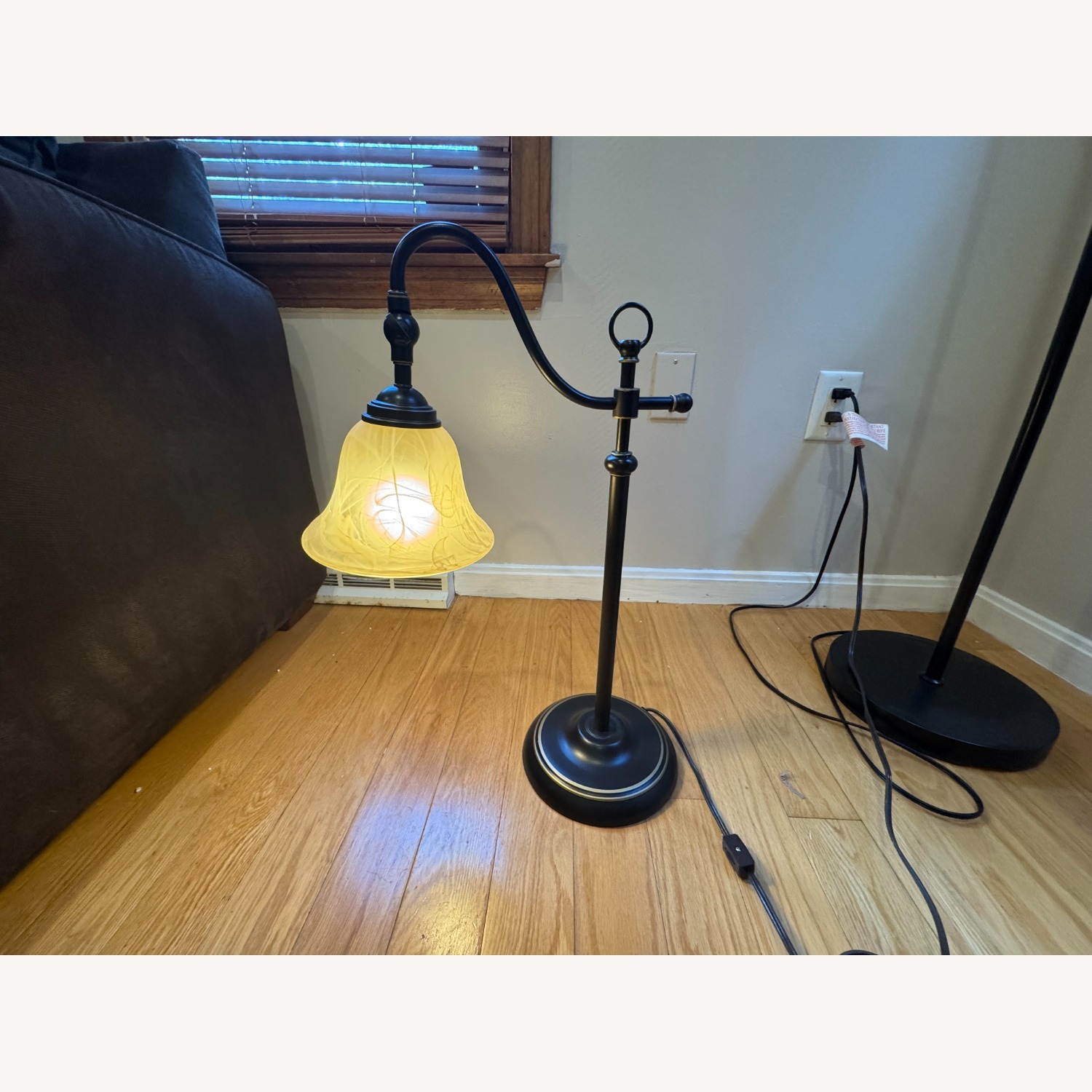 Jordan's Scroll Arm Table Lamp - image-3