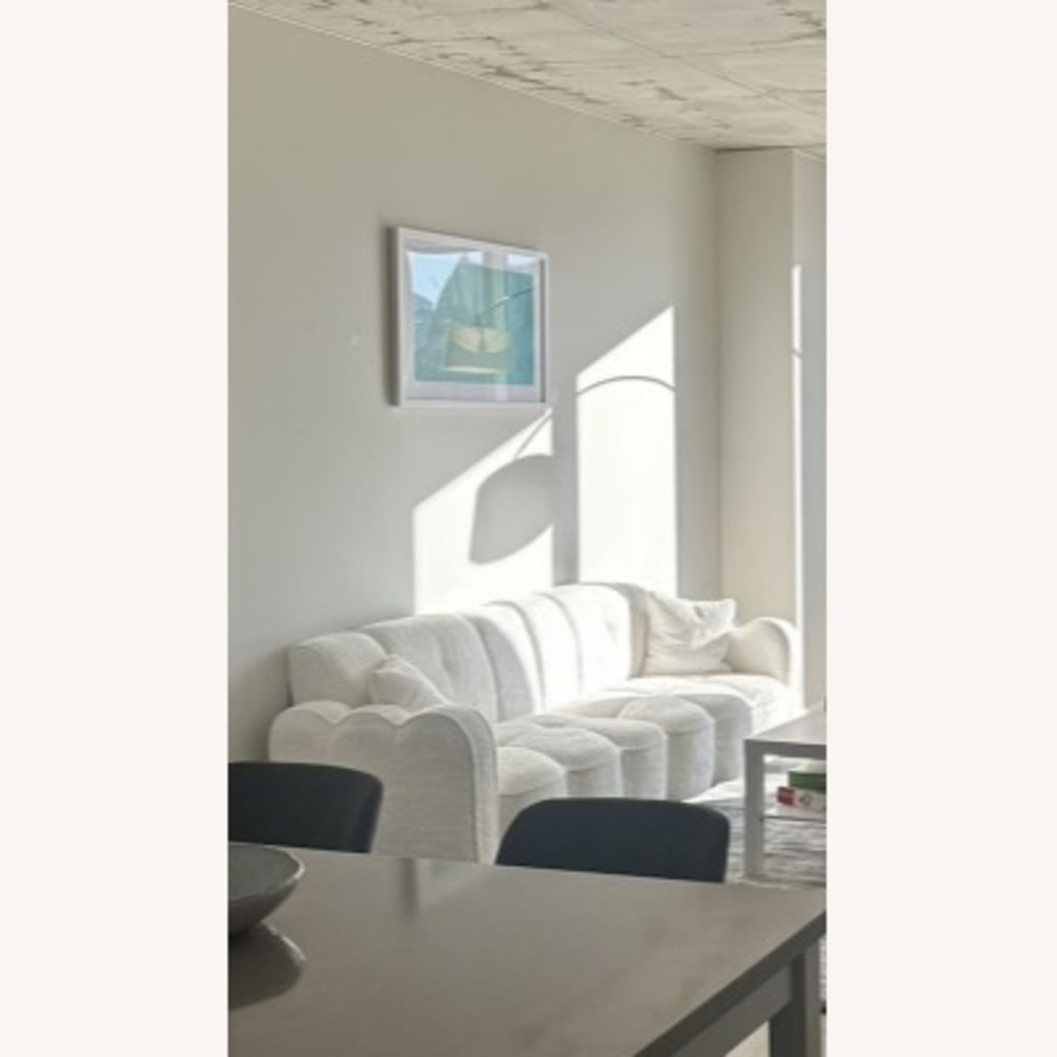 Wayfair Brayden Studio White Sofa - image-2