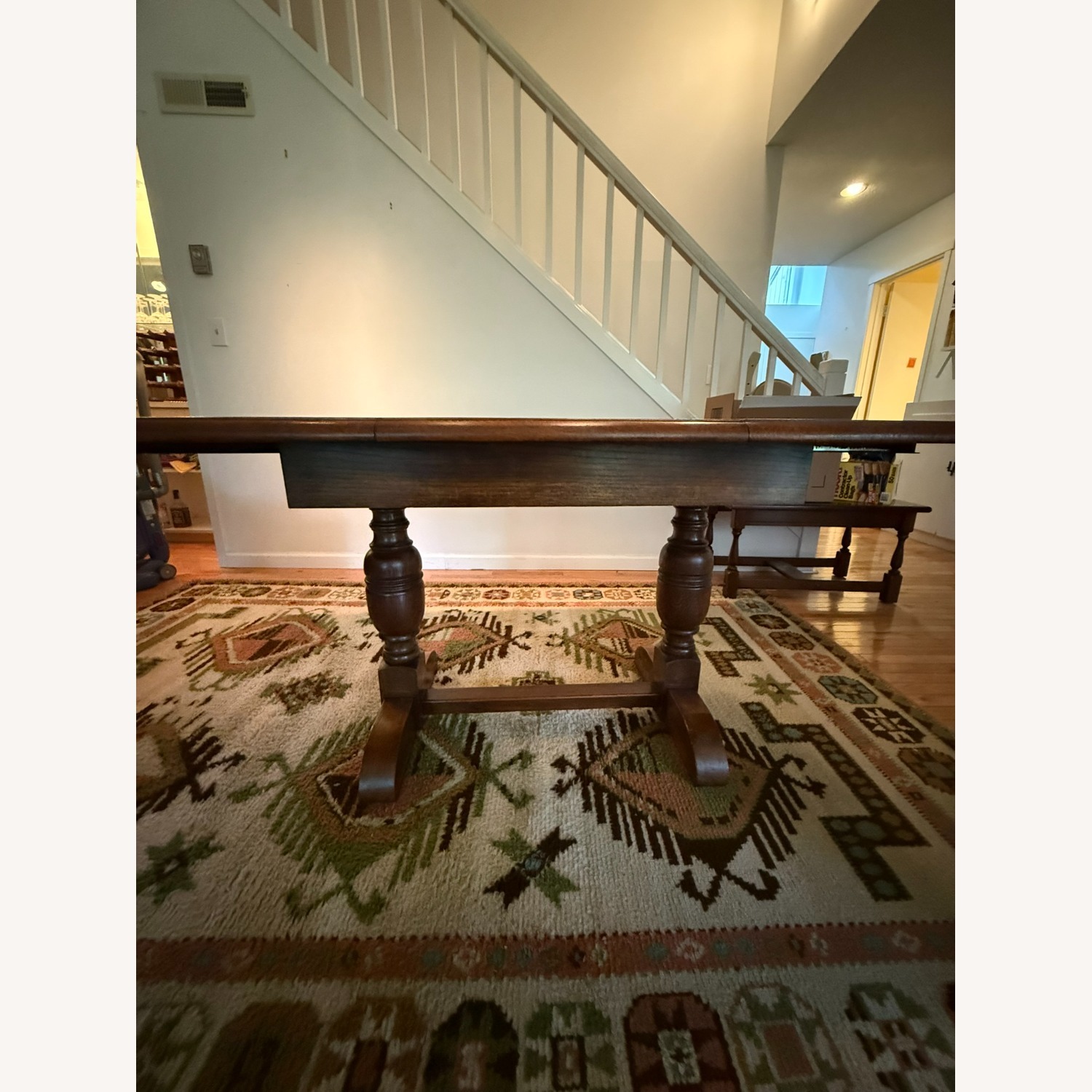 Vintage Ee-zi-way Extending Refectory Dining Table - image-5