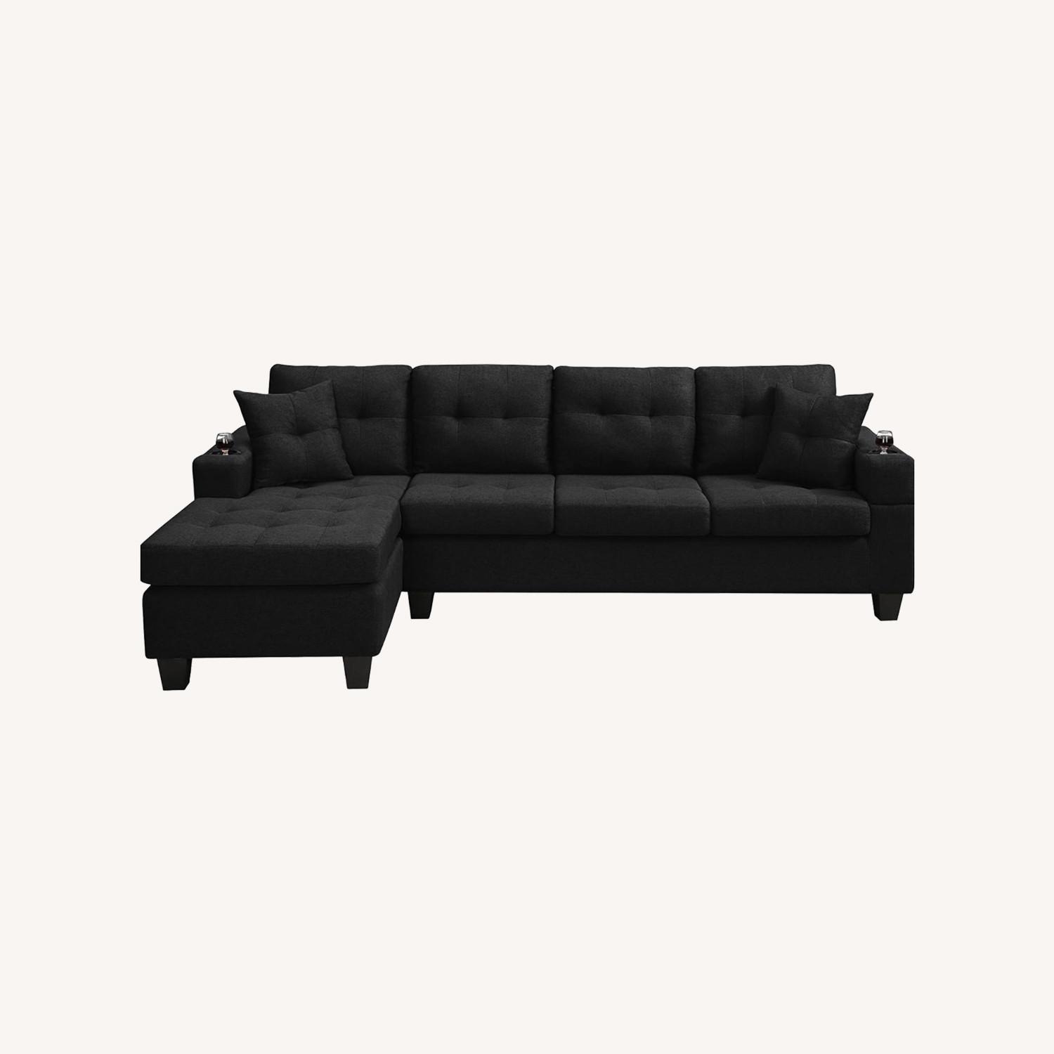 Amazon Sectional Sofa with Storage Ottoman - image-0