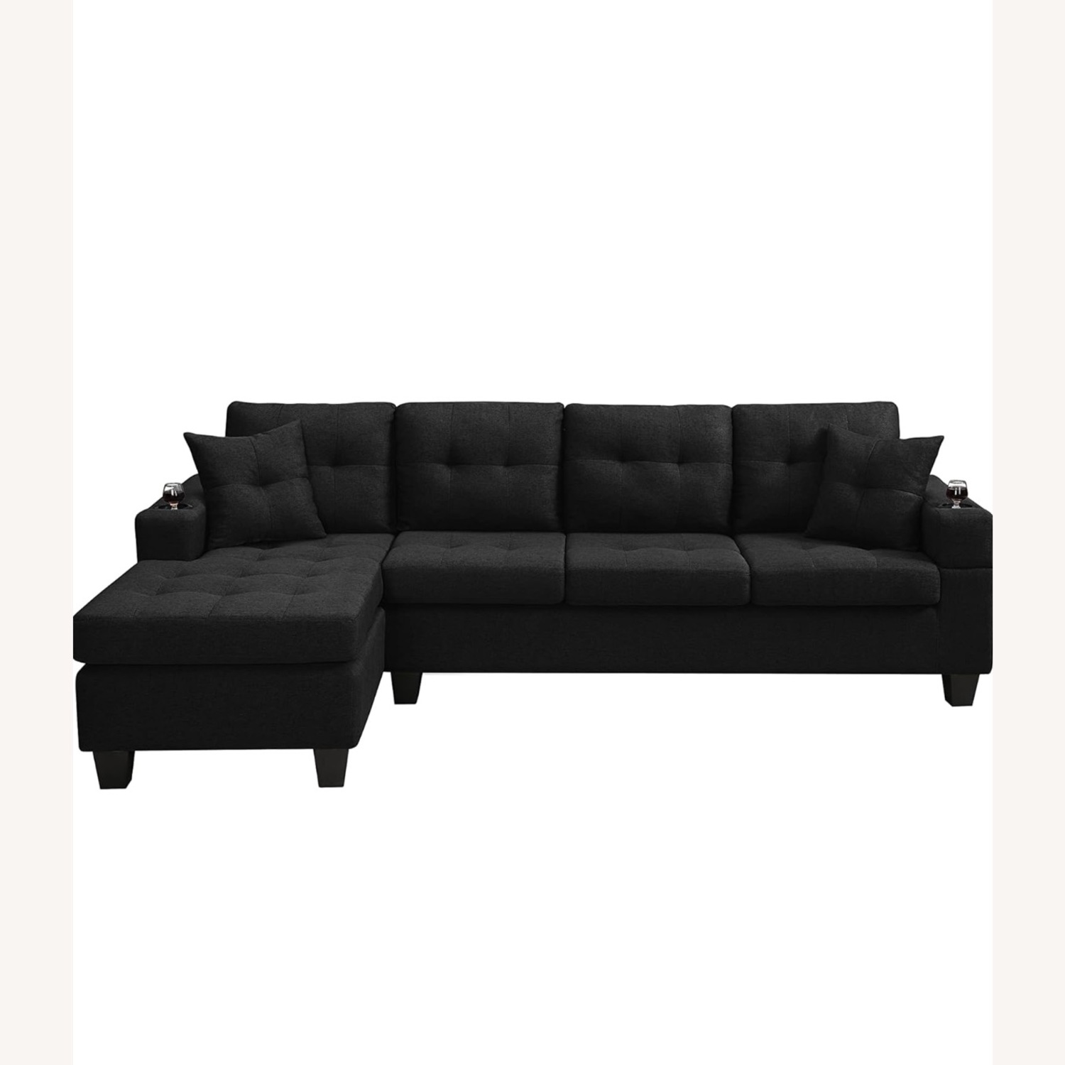 Amazon Sectional Sofa with Storage Ottoman - image-1