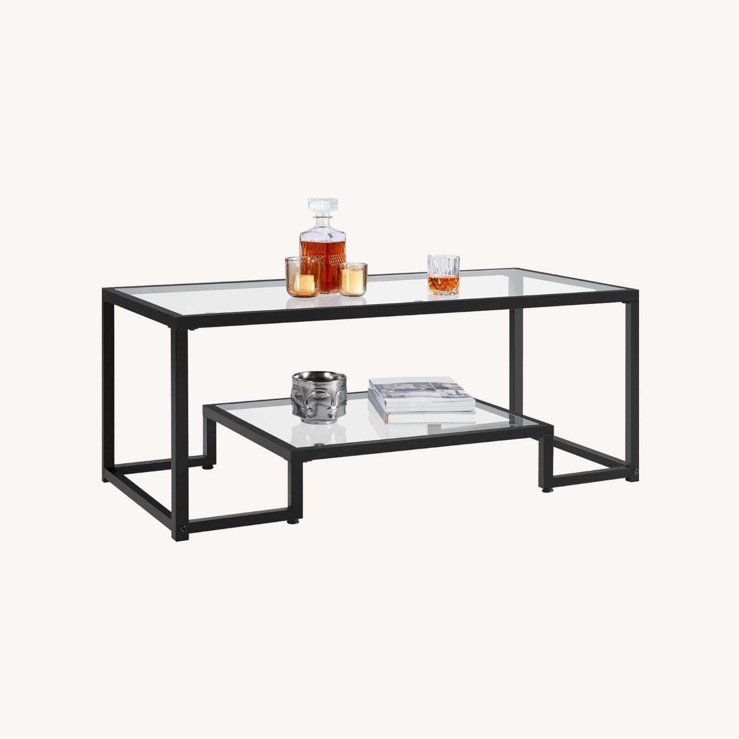 Amazon Nafort Glass Coffee Table - image-0
