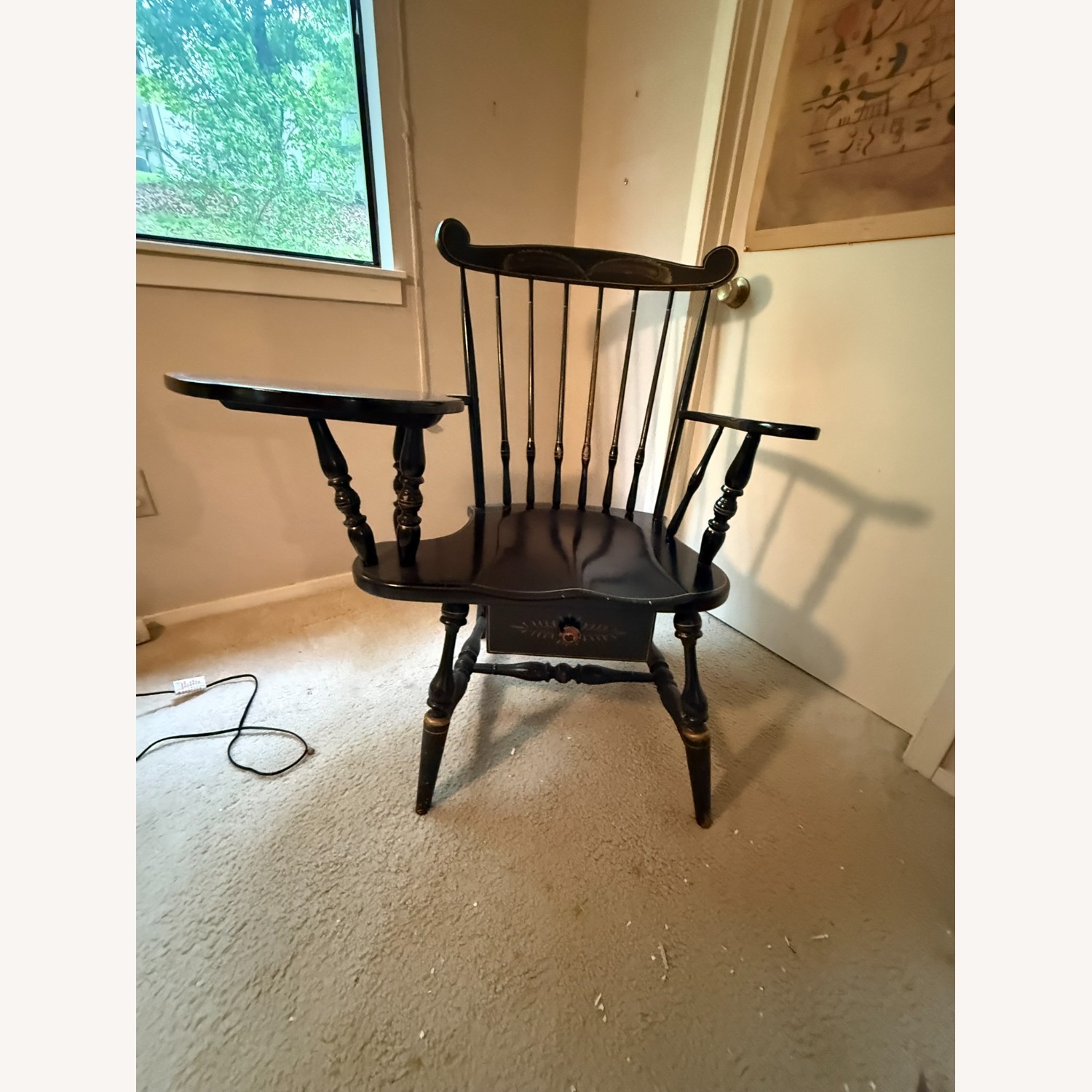 Windsor Writing Armchair - image-1