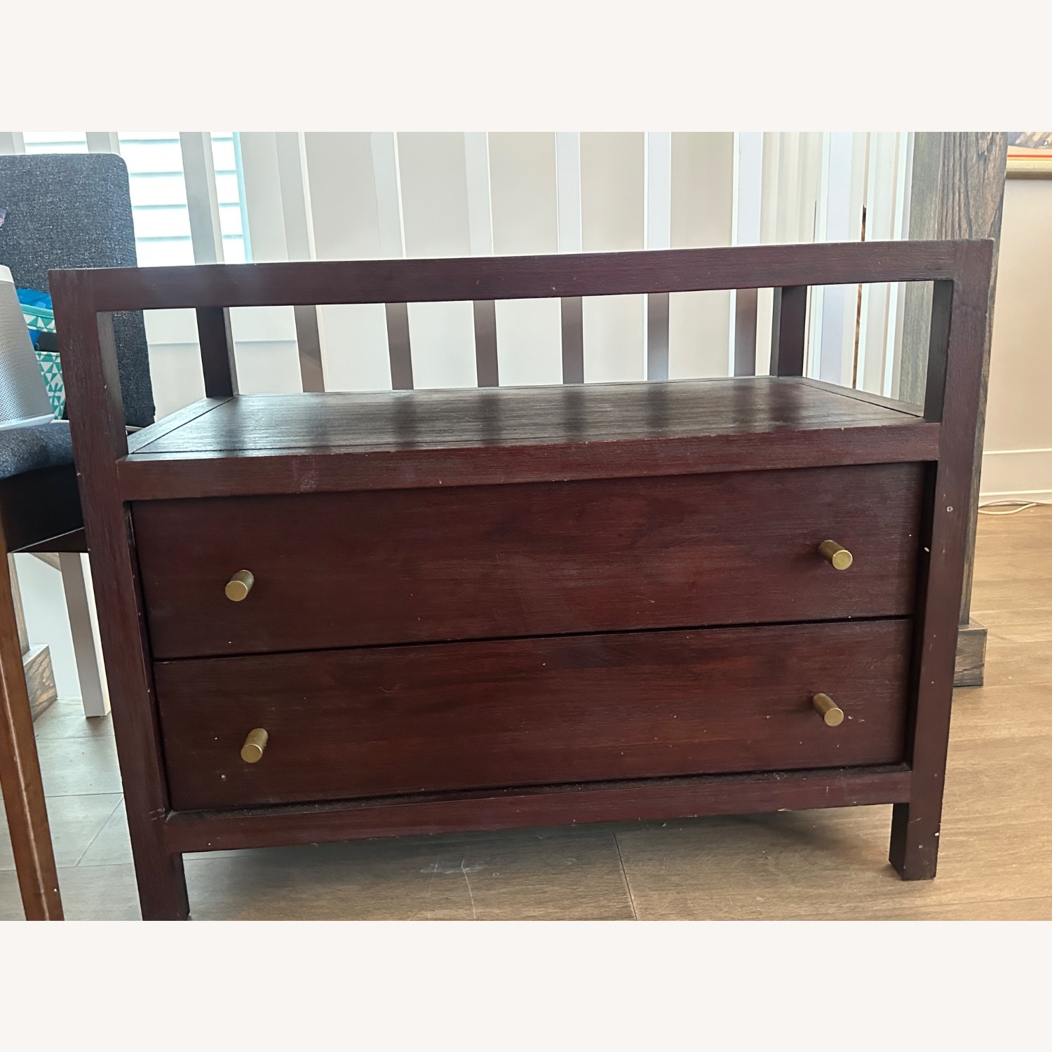 Crate & Barrel Keane 31.5" Charging Nightstand - image-1