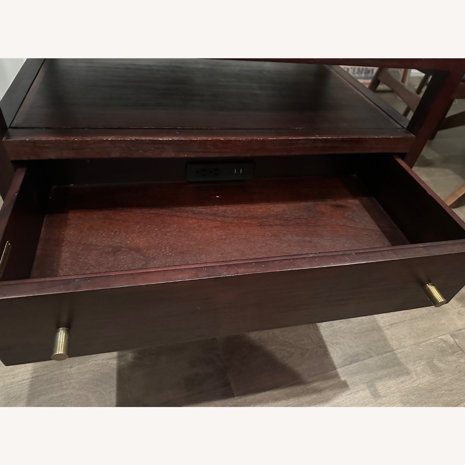 Crate & Barrel Keane 31.5" Charging Nightstand - image-7