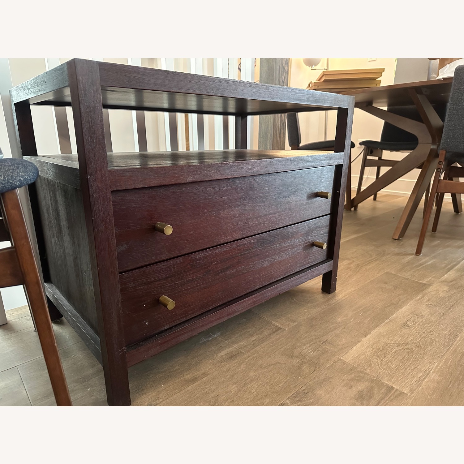 Crate & Barrel Keane 31.5" Charging Nightstand - image-2