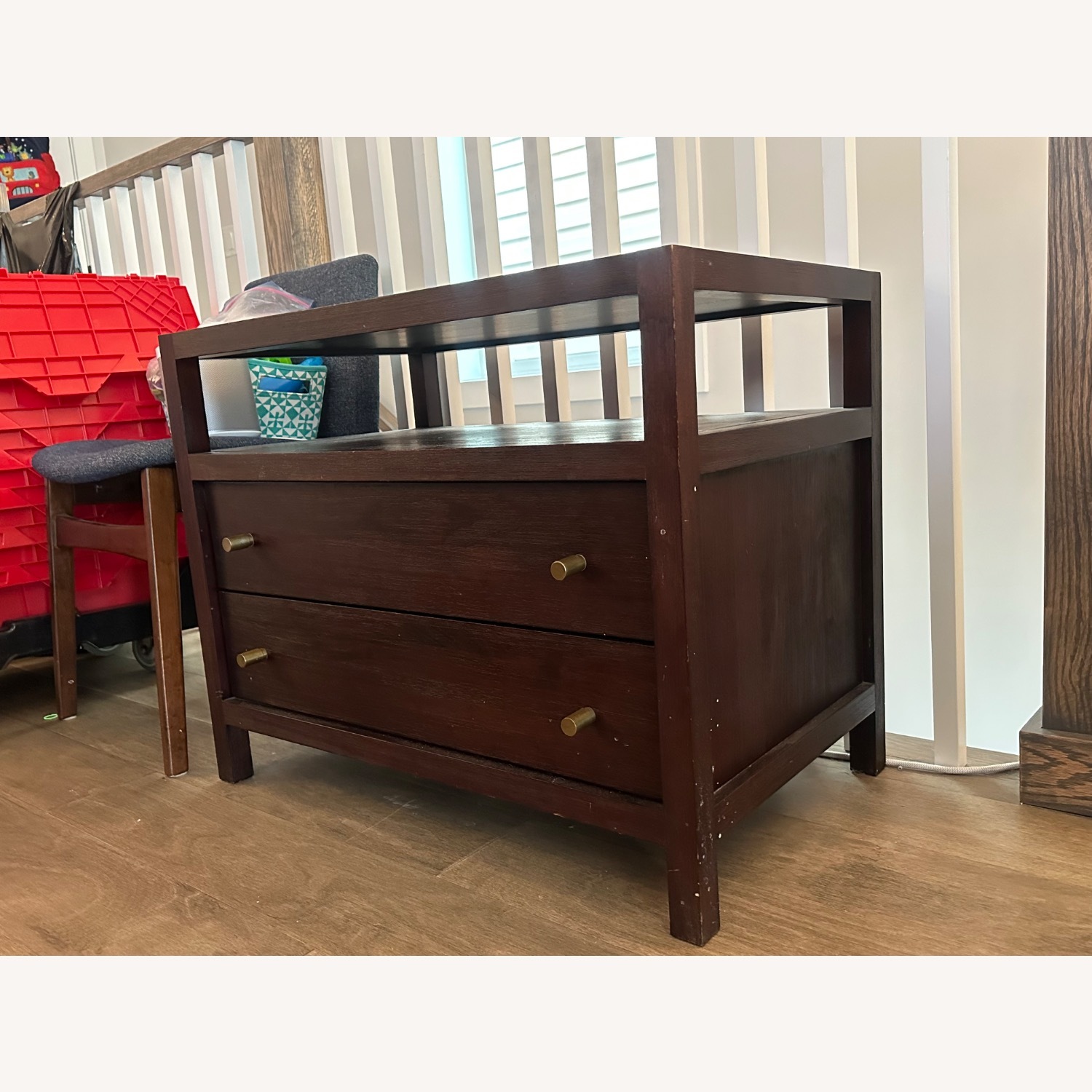 Crate & Barrel Keane 31.5" Charging Nightstand - image-5