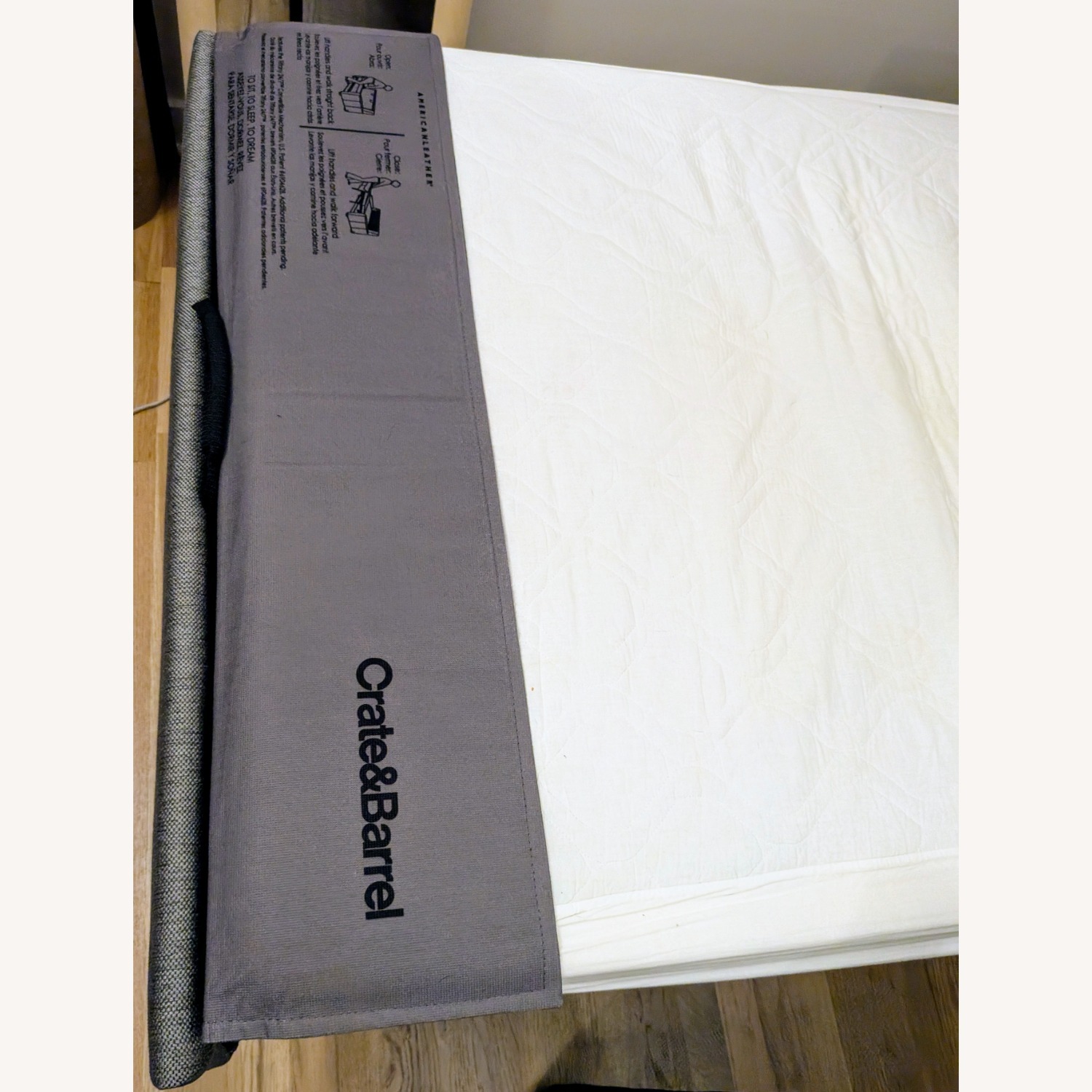  Crate & Barrel Bartlett Twin Sleeper Sofa  - image-6