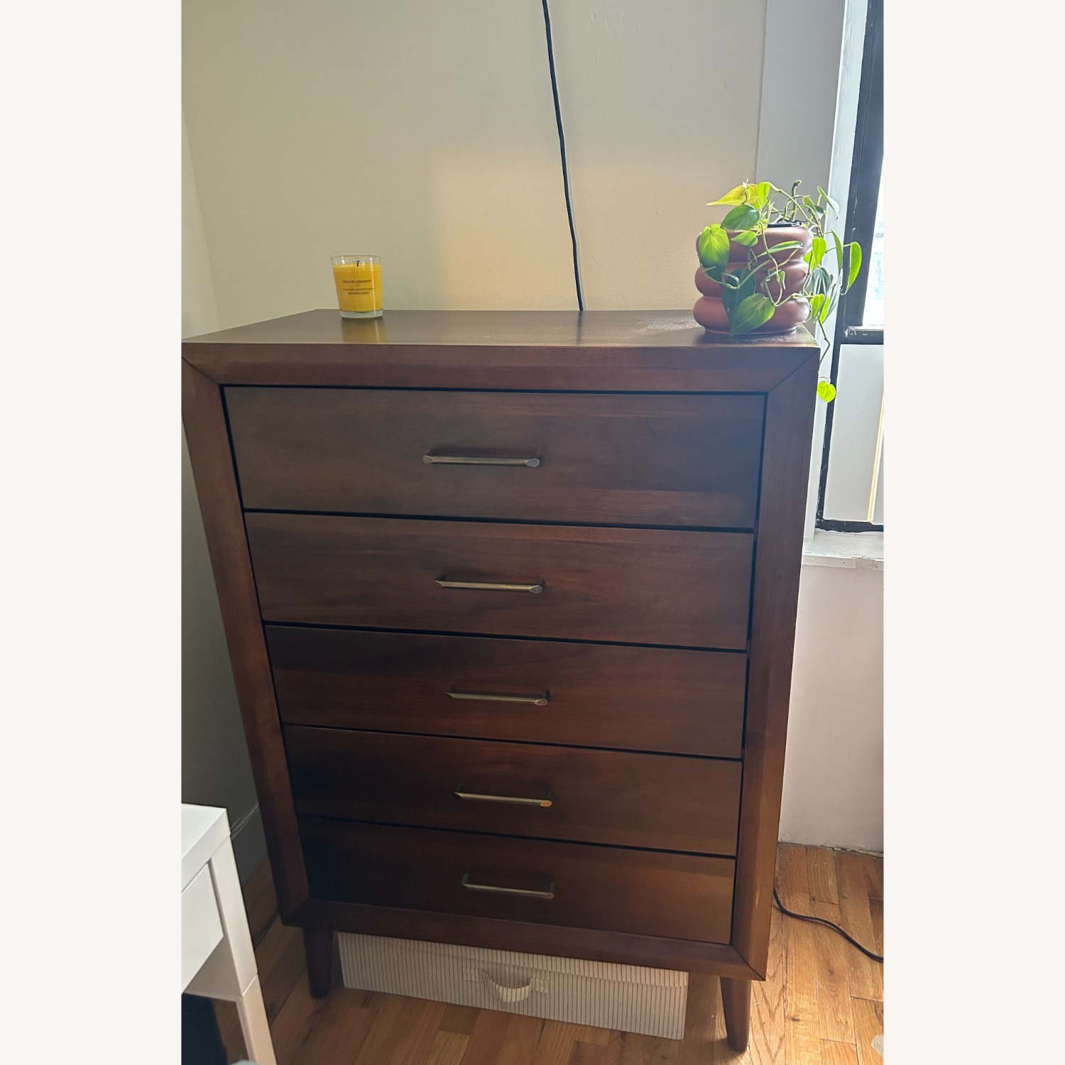 Bettie Brown 5 Drawer Chest - image-1