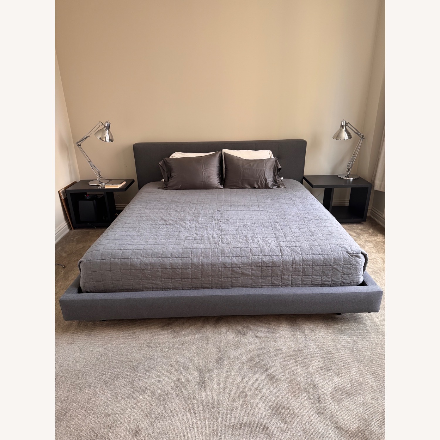 Crate and Barrel Tate Bed - image-1