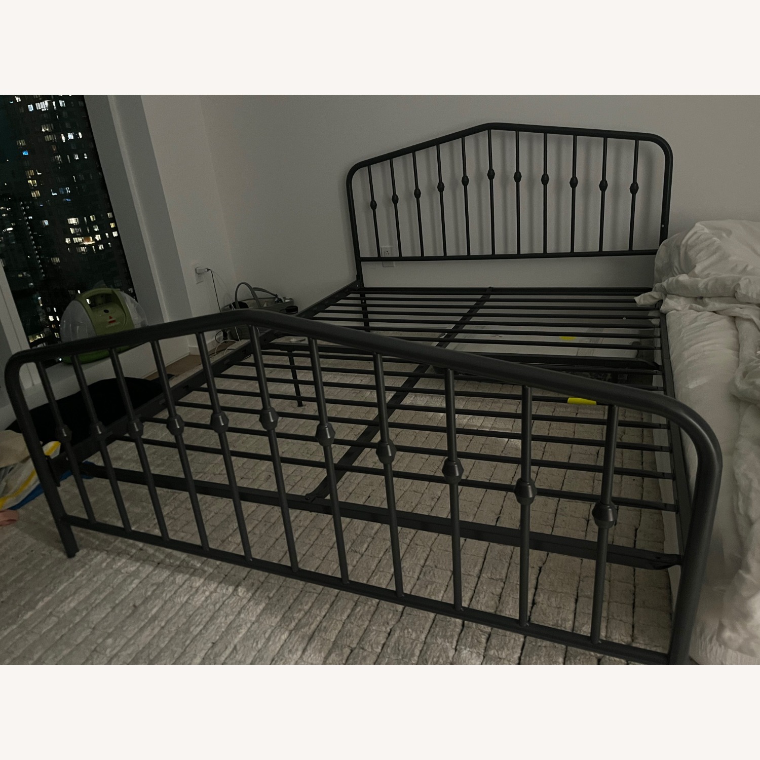 Wayfair Black Metal Platform Queen Bed - image-2