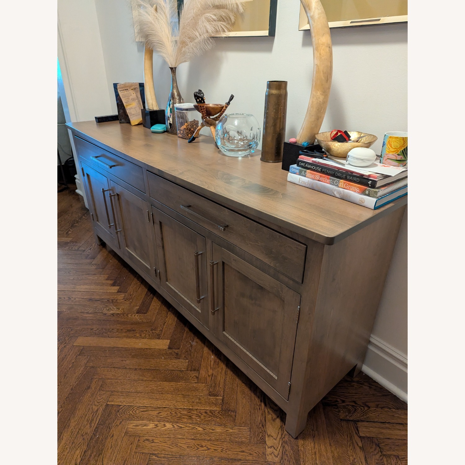  Modern Wood Console - image-8