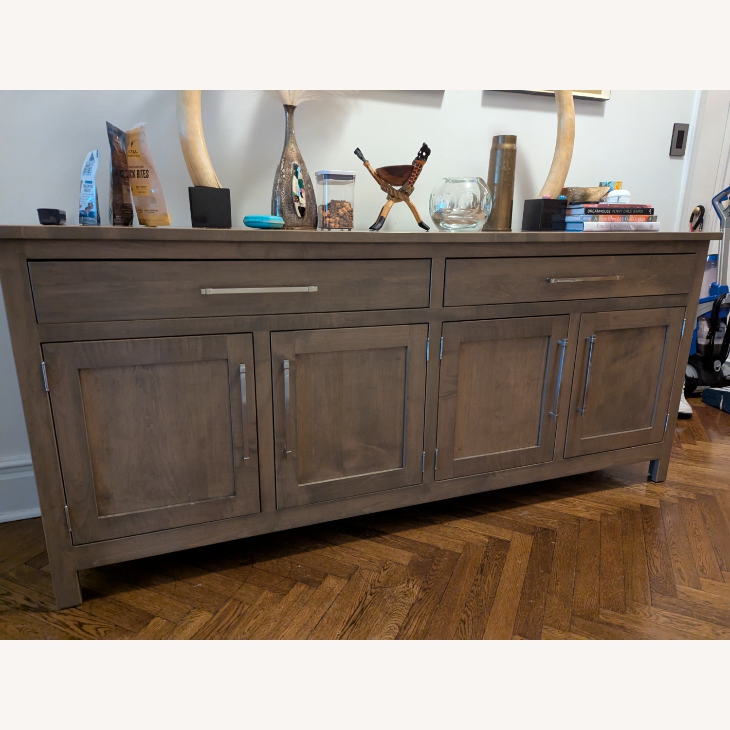  Modern Wood Console - image-5