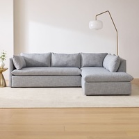West Elm Shelter 2 Piece Sectional Sofa