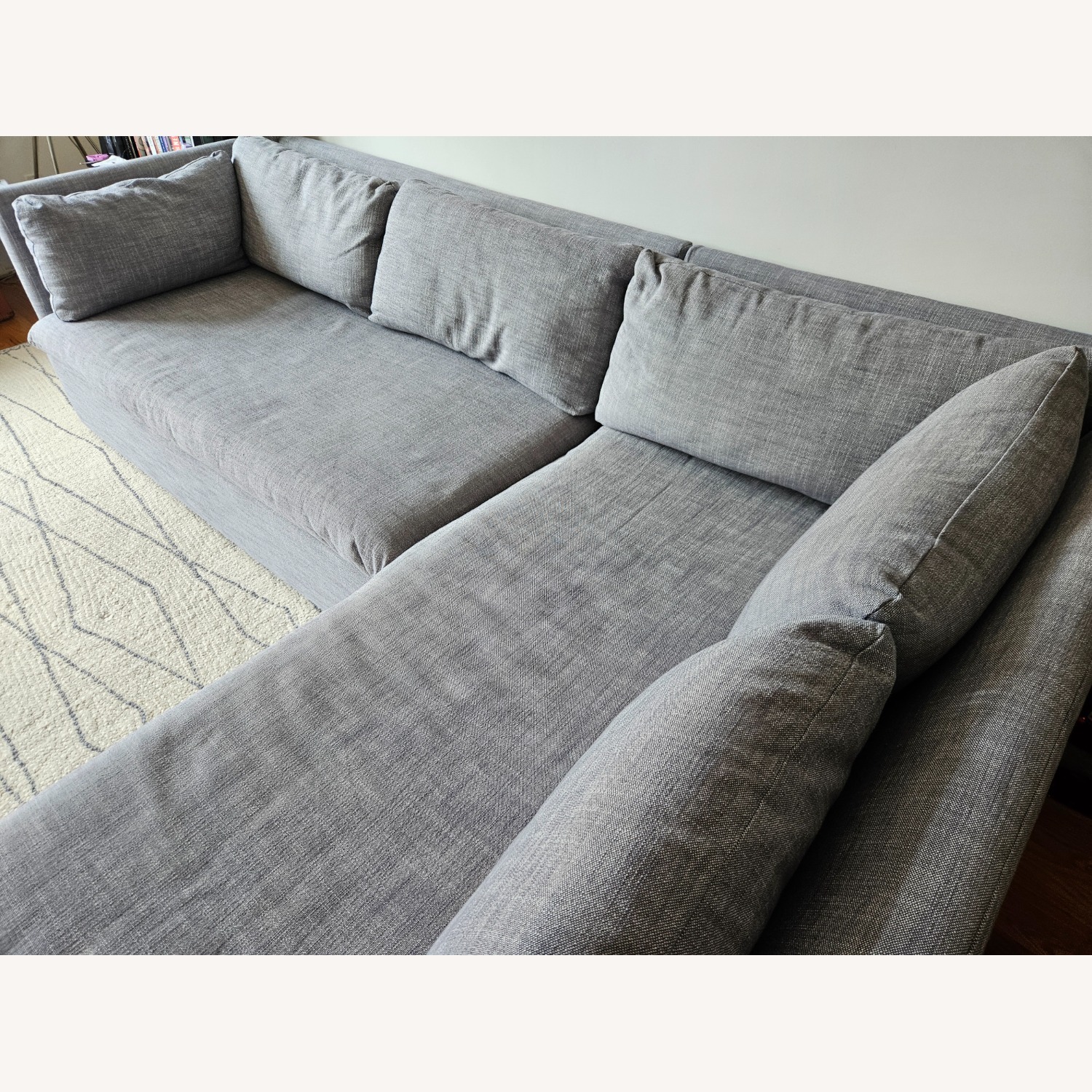 West Elm Shelter 2 Piece Sectional Sofa - image-8