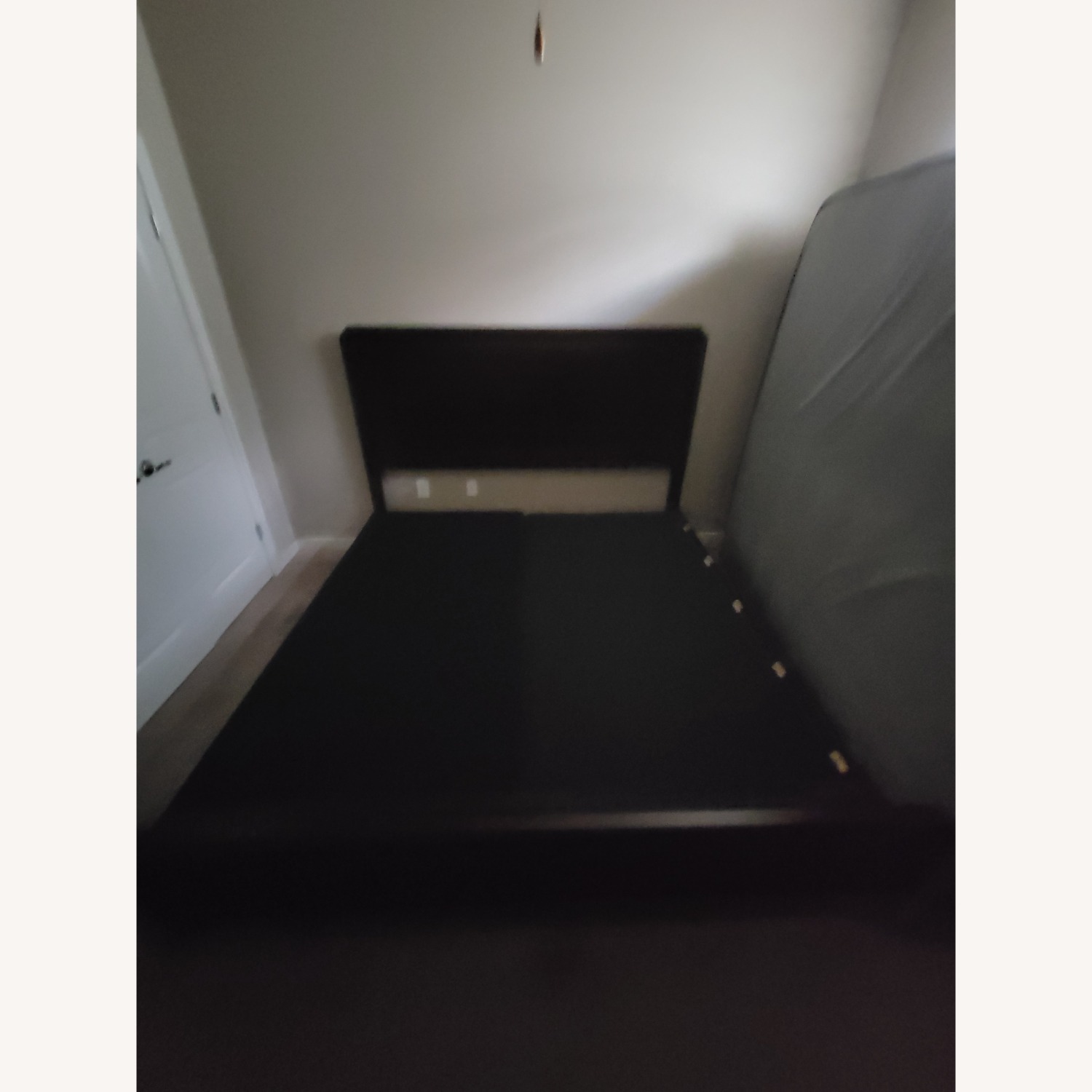 Geometric Gradient Cherrywood Bed - image-3