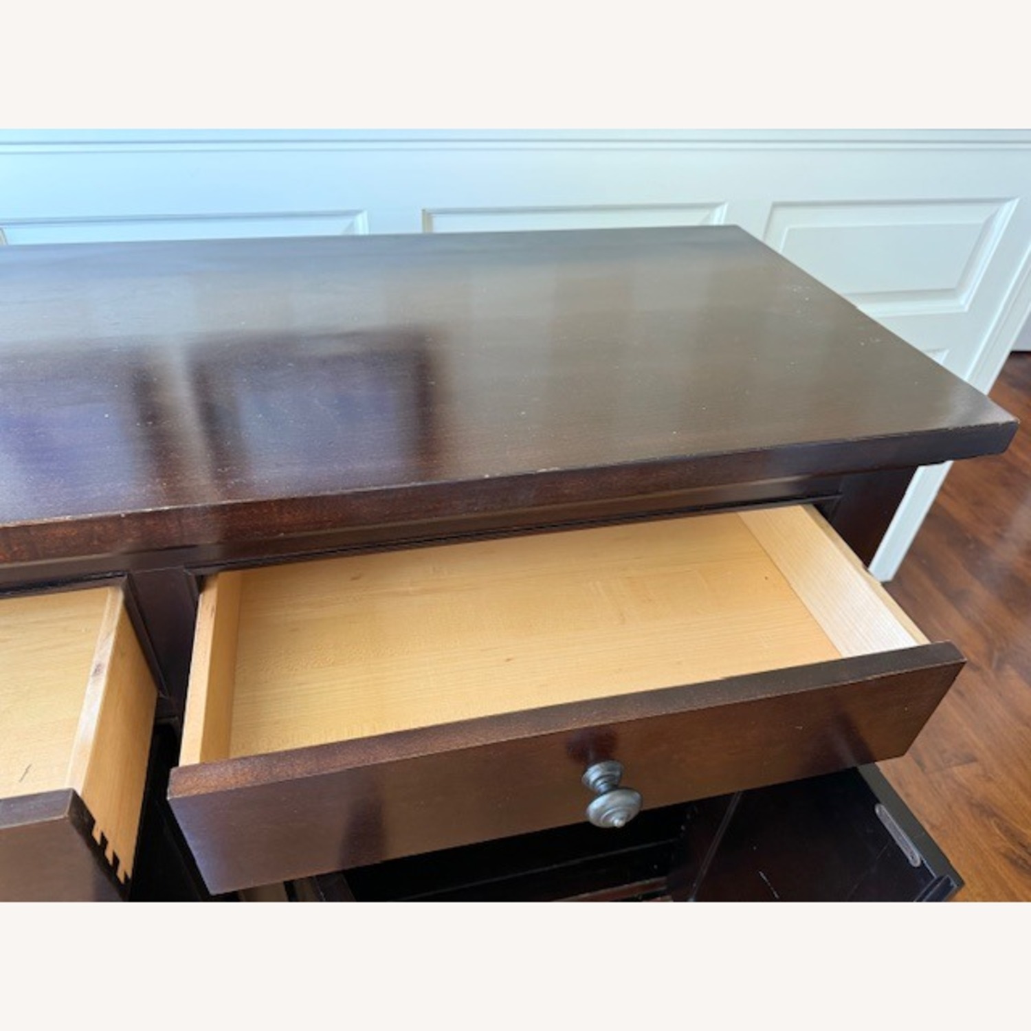 Solid Wood Floor Cabinet - image-5