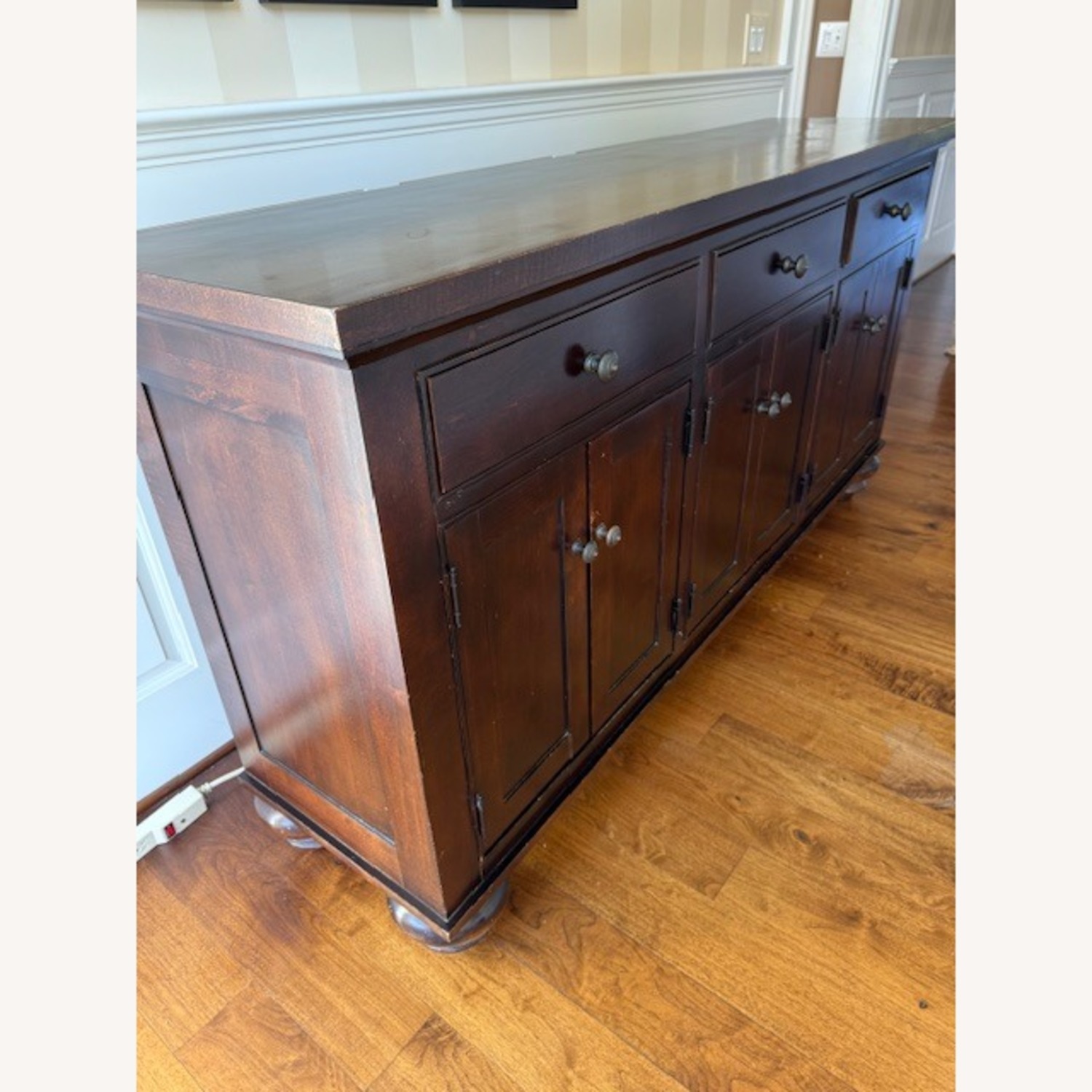 Solid Wood Floor Cabinet - image-2