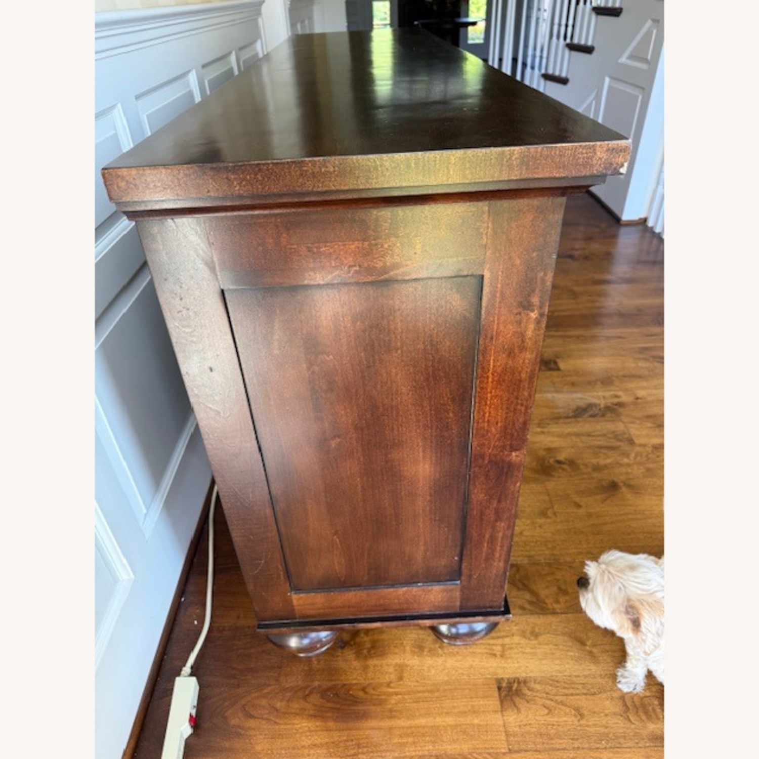 Solid Wood Floor Cabinet - image-3