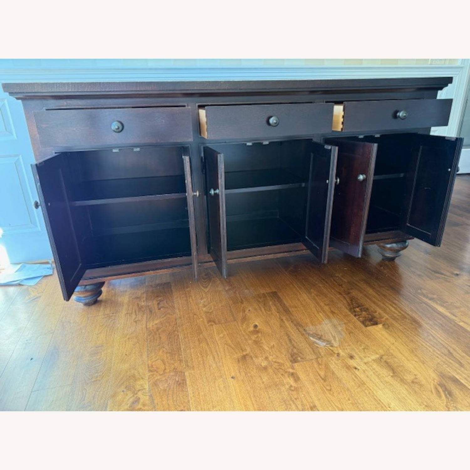 Solid Wood Floor Cabinet - image-4