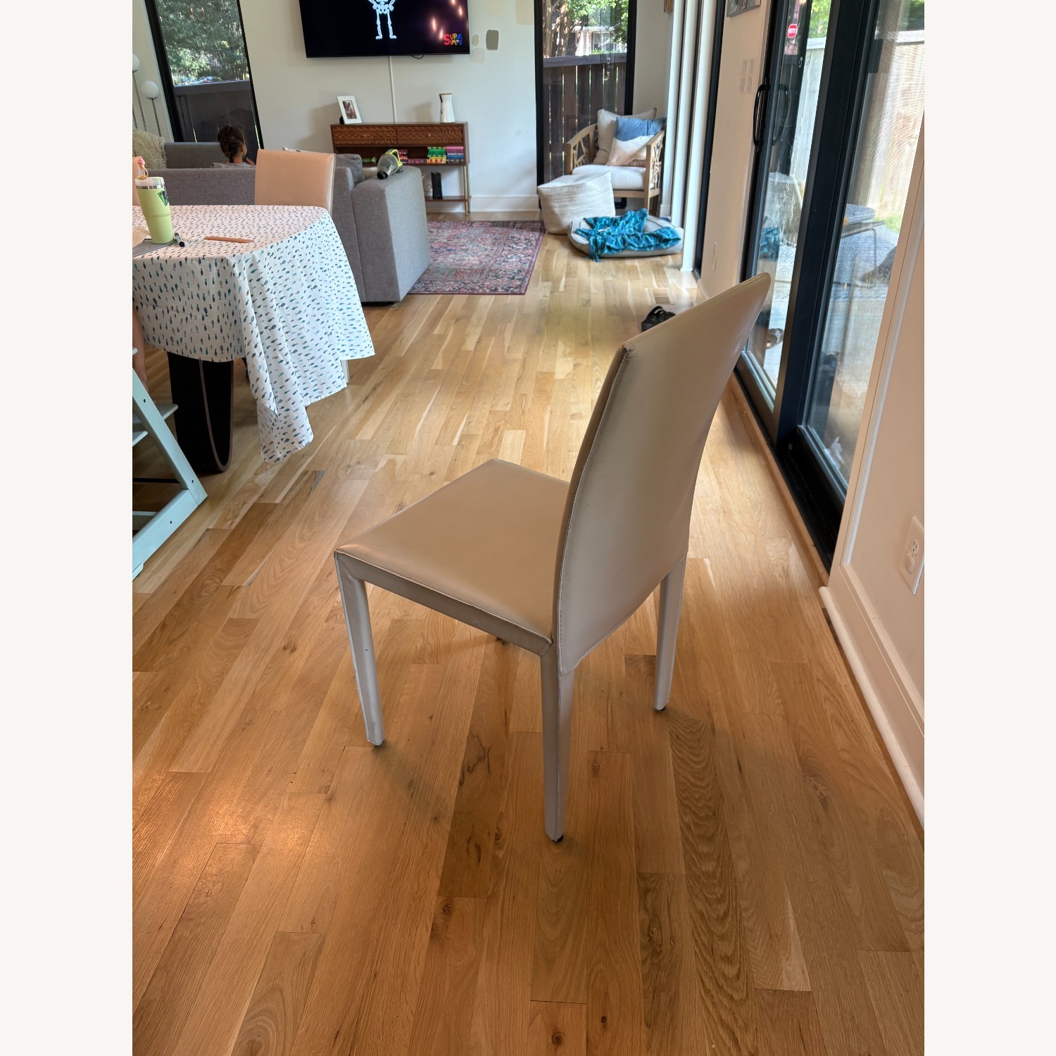  Folio Leather Dining Chair - image-5