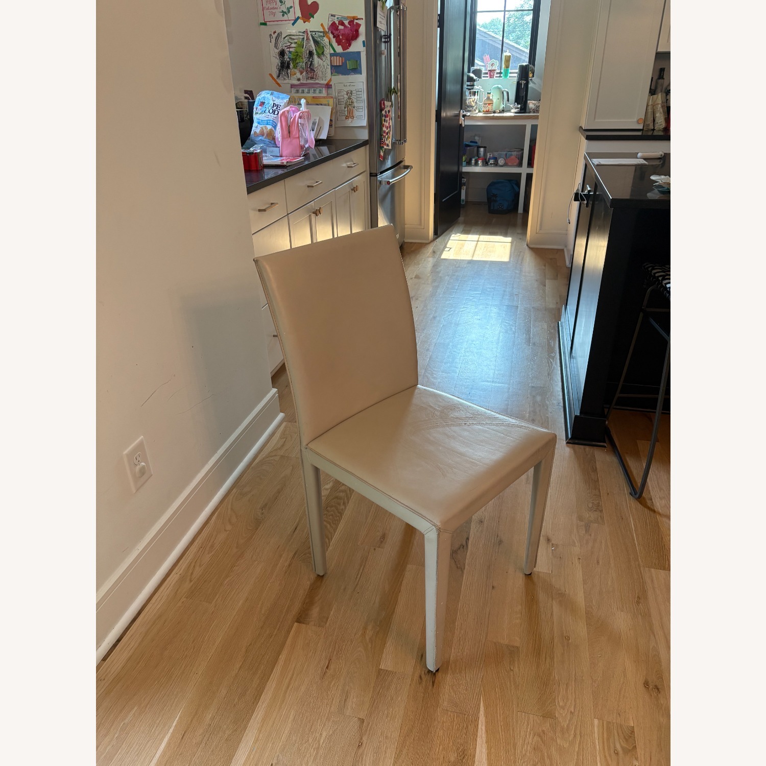  Folio Leather Dining Chair - image-1