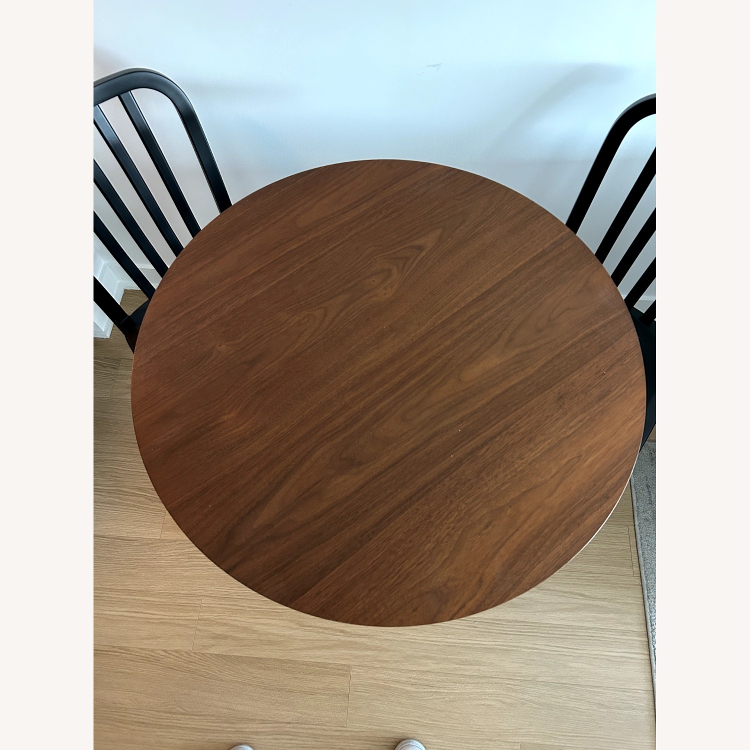 West Elm Tripod Dining Table (30"), & Chairs - image-1
