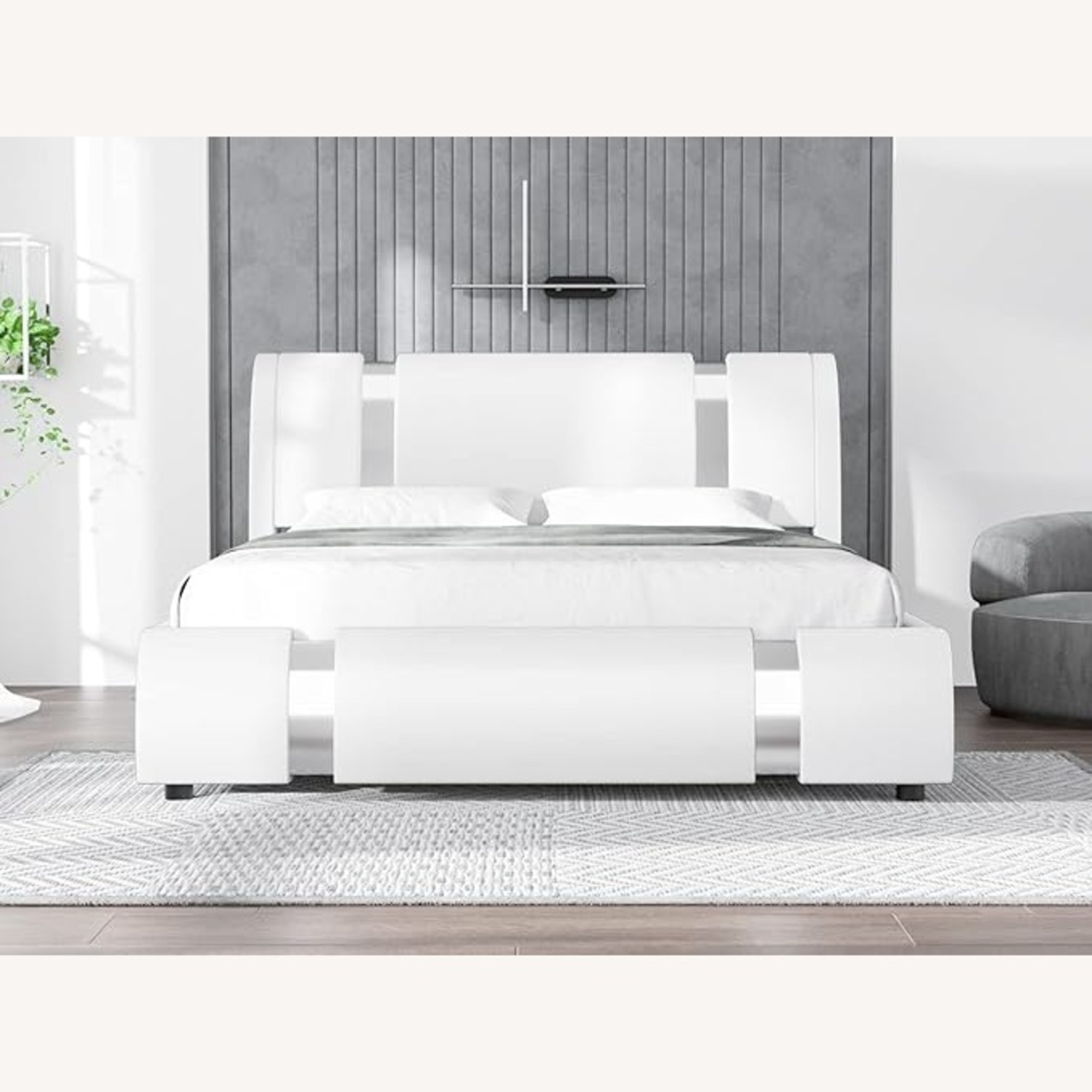 Einfach Low Profile Full Platform Bed Frame - image-6