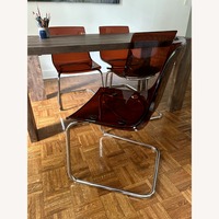 IKEA トービアス　TOBIAS ブラウンレッド TOBIAS chair, brown-red/chrome plated - IKEA