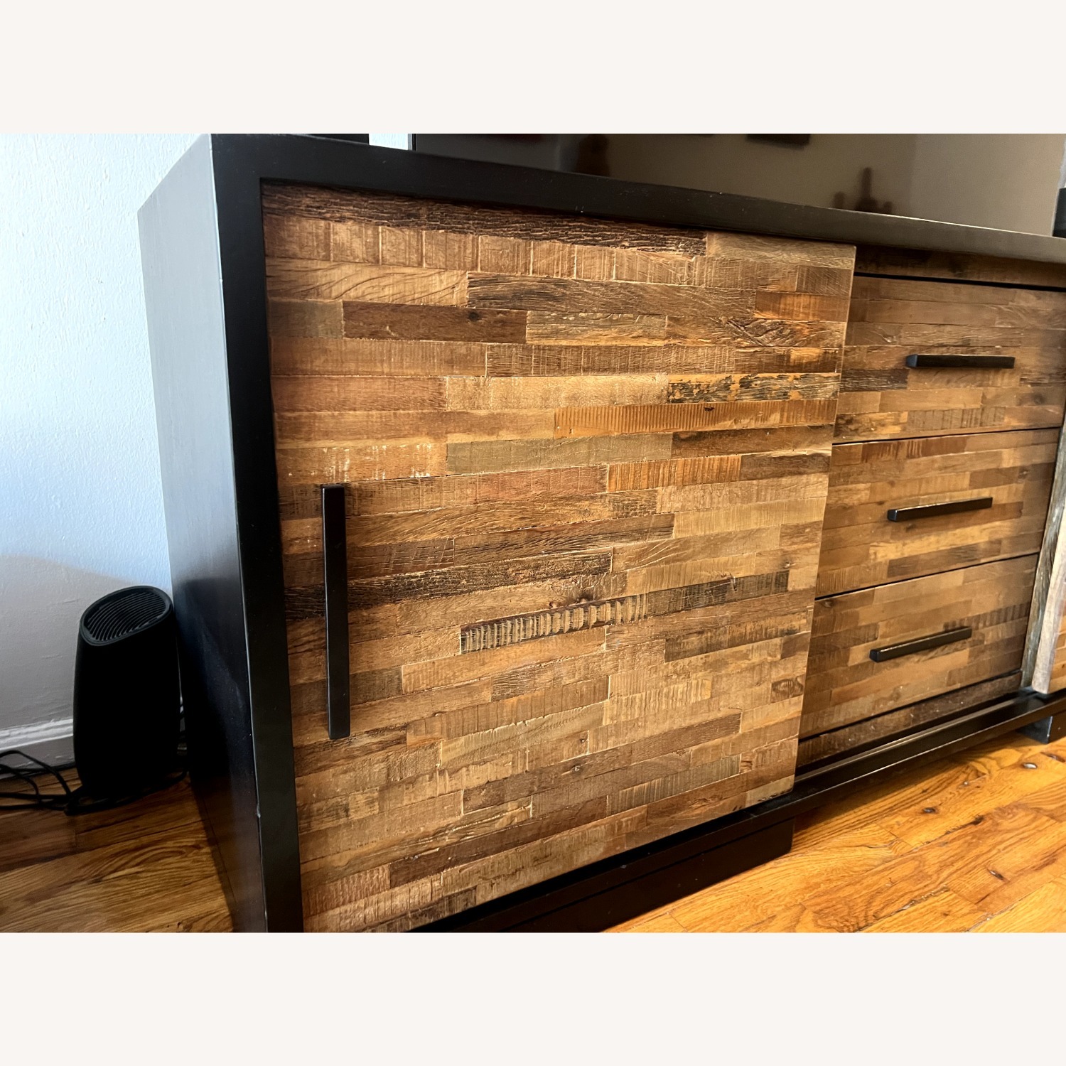 Crate & Barrel Seguro Reclaimed Wood Media Console - image-3