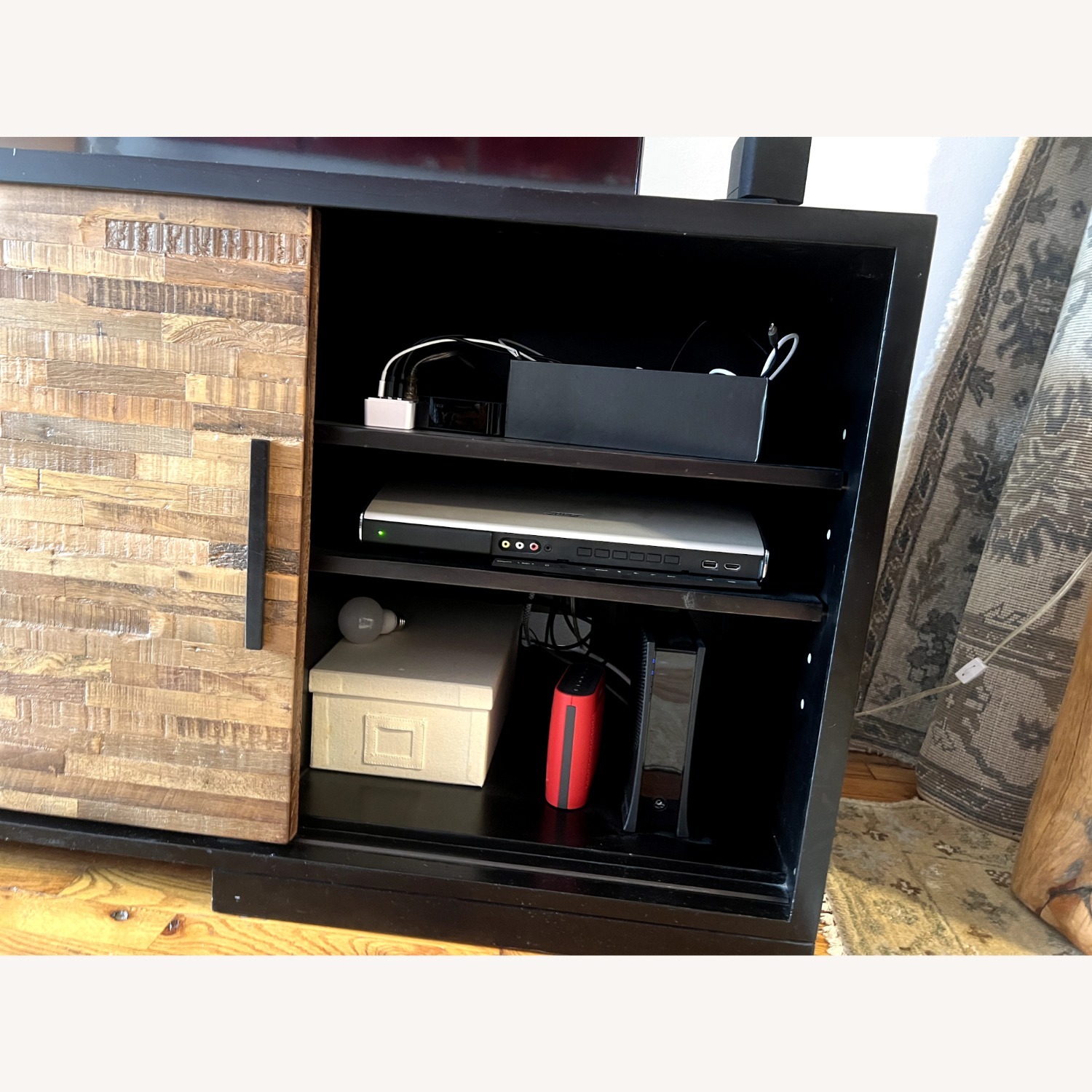 Crate & Barrel Seguro Reclaimed Wood Media Console - image-8