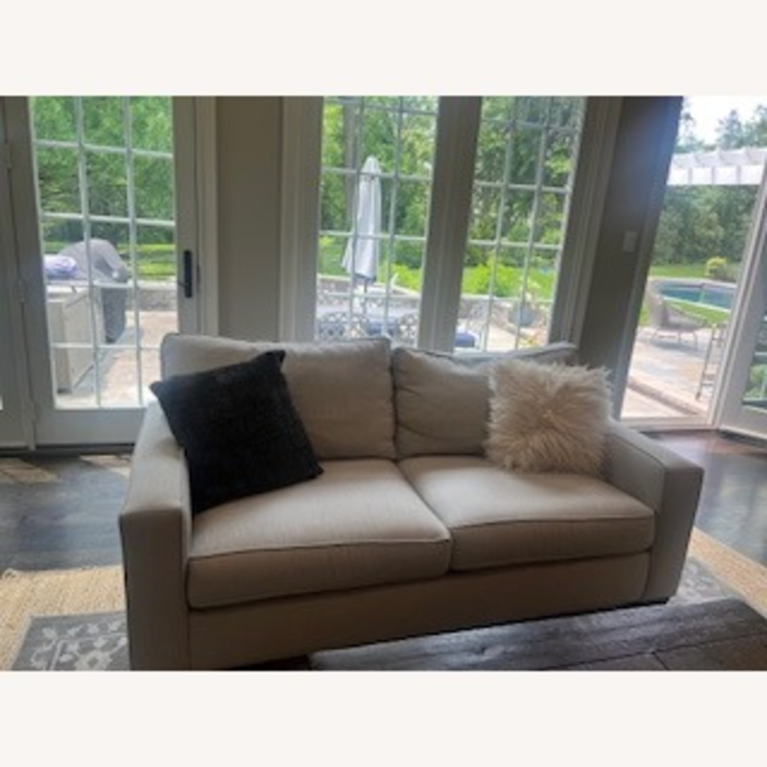 PB Comfort  Square Arm Comfort Loveseat - image-2