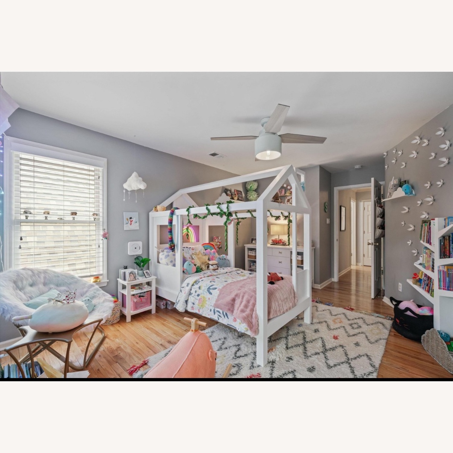 Crate & Kids Tiny House White Twin Bed - image-2