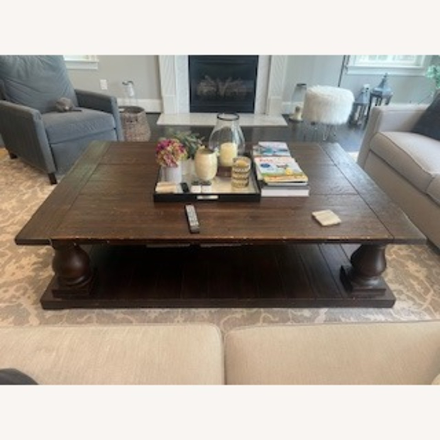 Restoration Hardware Coffee Table  - image-2