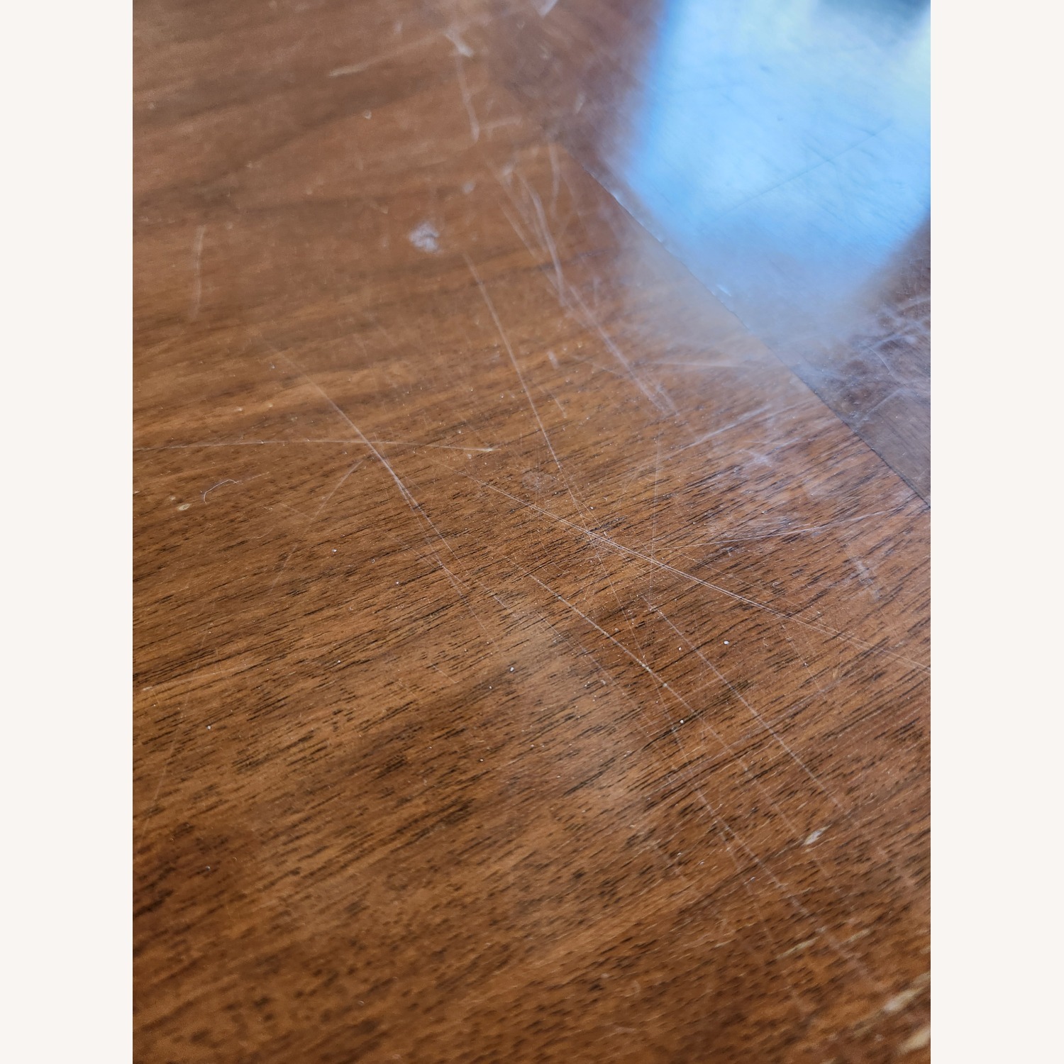 Mid-Century Table & Cane Chair Set - image-7