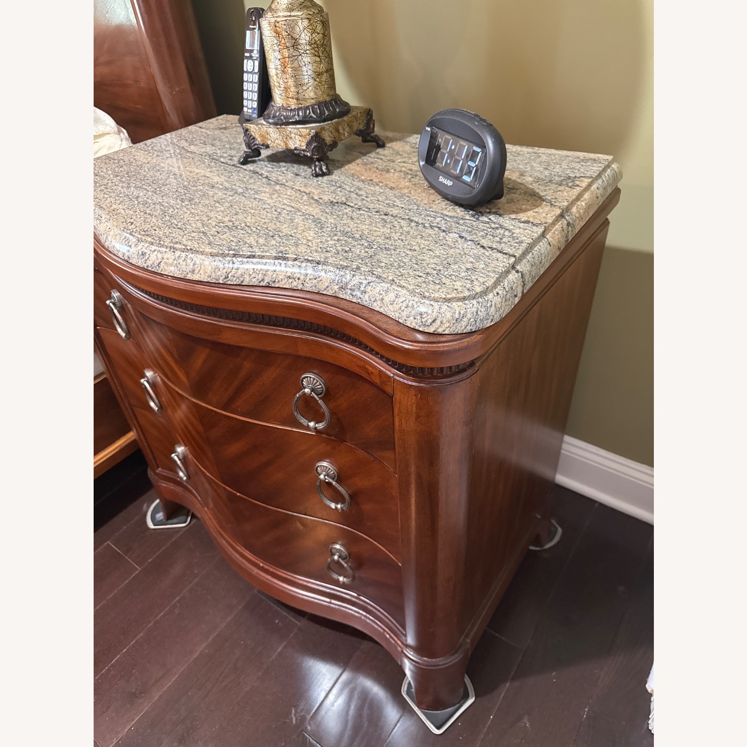 Granite Top Nightstand  - image-3