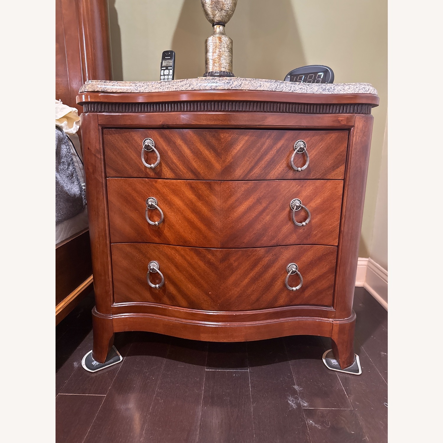 Granite Top Nightstand  - image-1