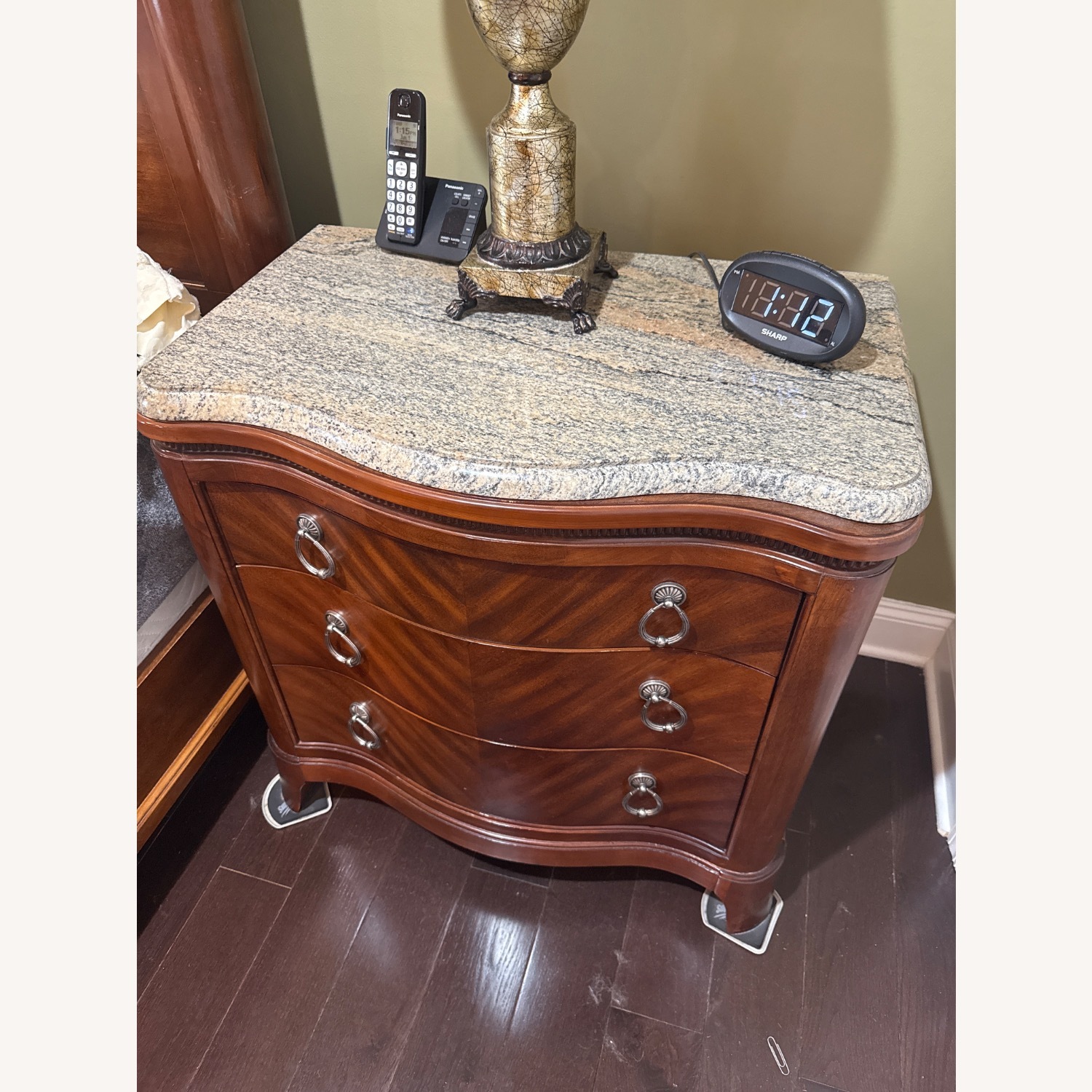 Granite Top Nightstand  - image-2