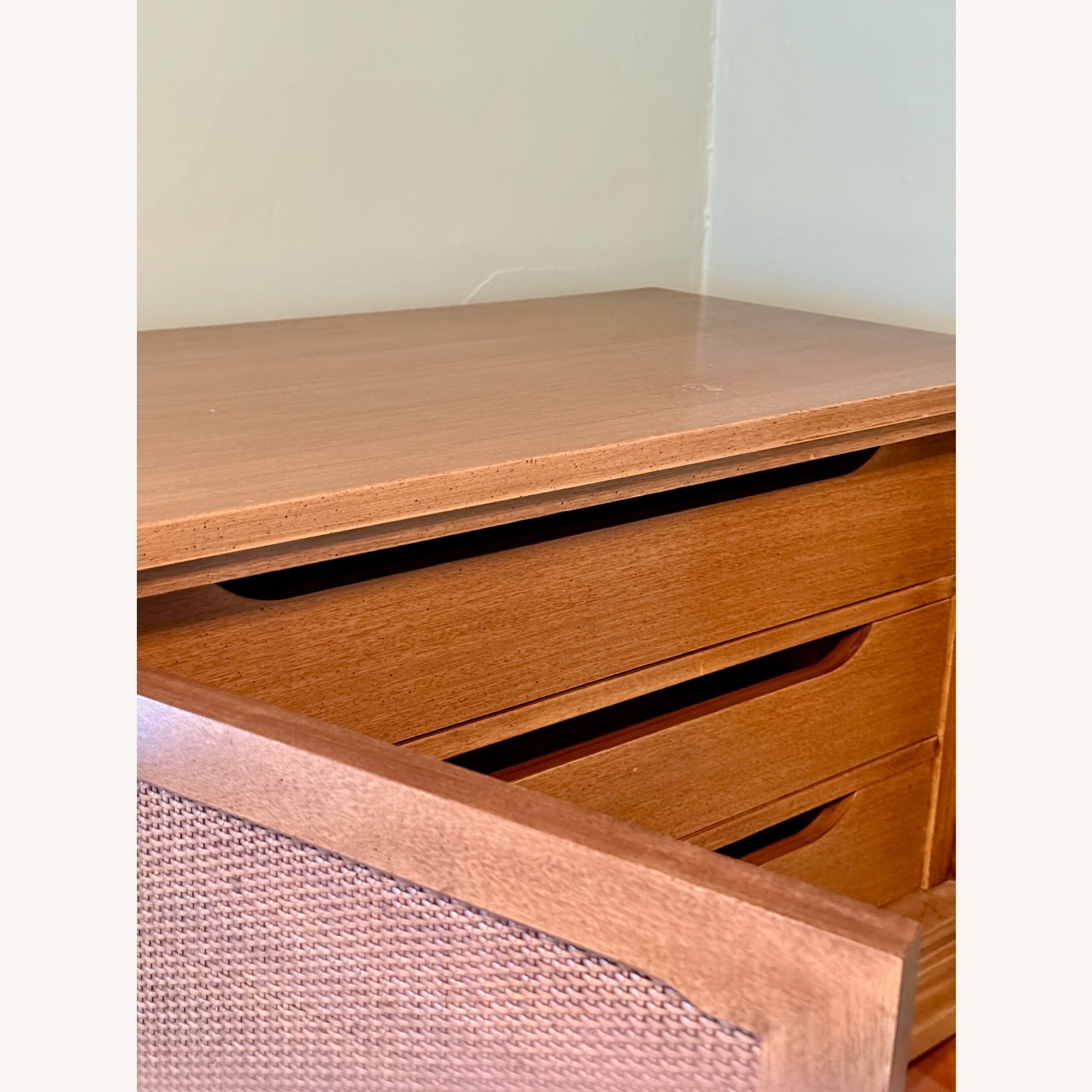 Cherry Antique Bedroom Dresser Storage - image-3