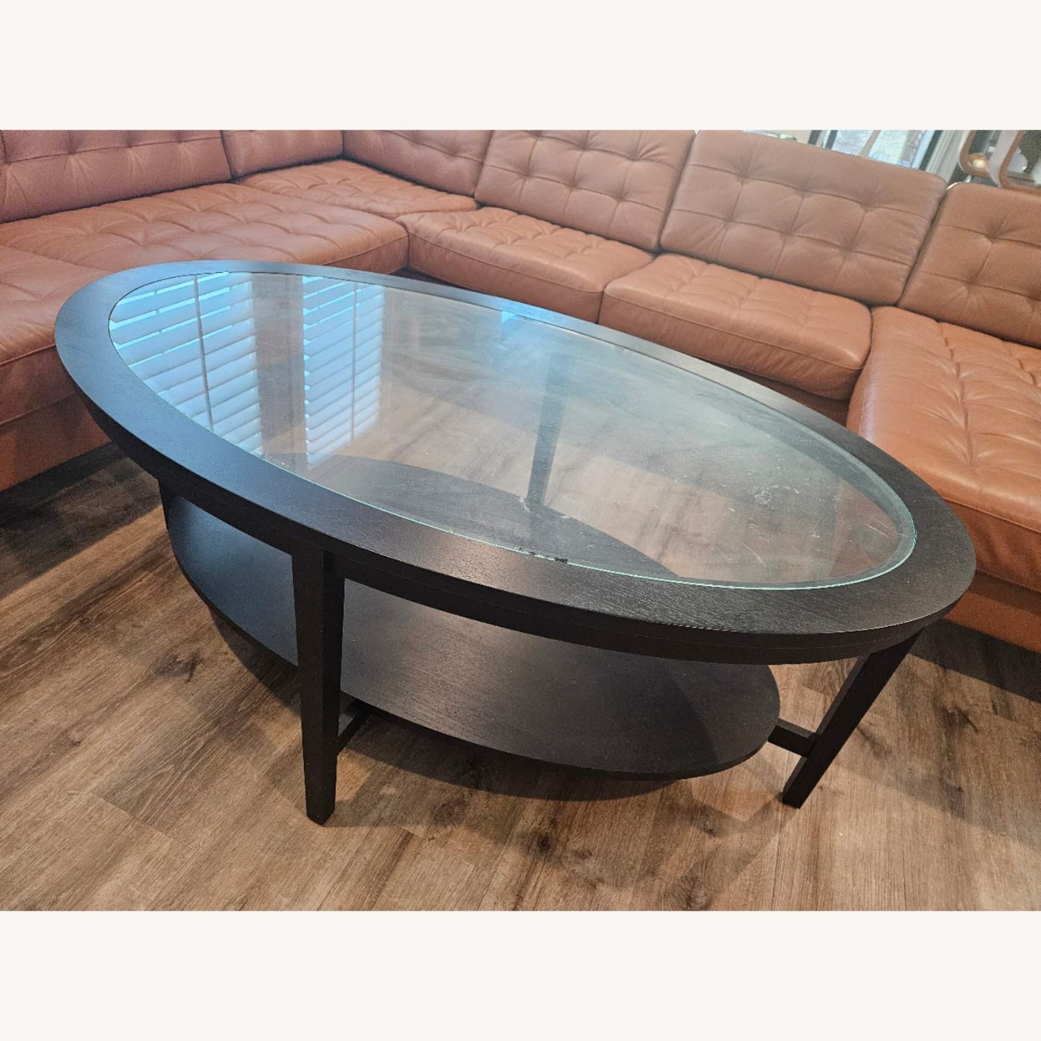 IKEA Glass Coffee Table - image-2