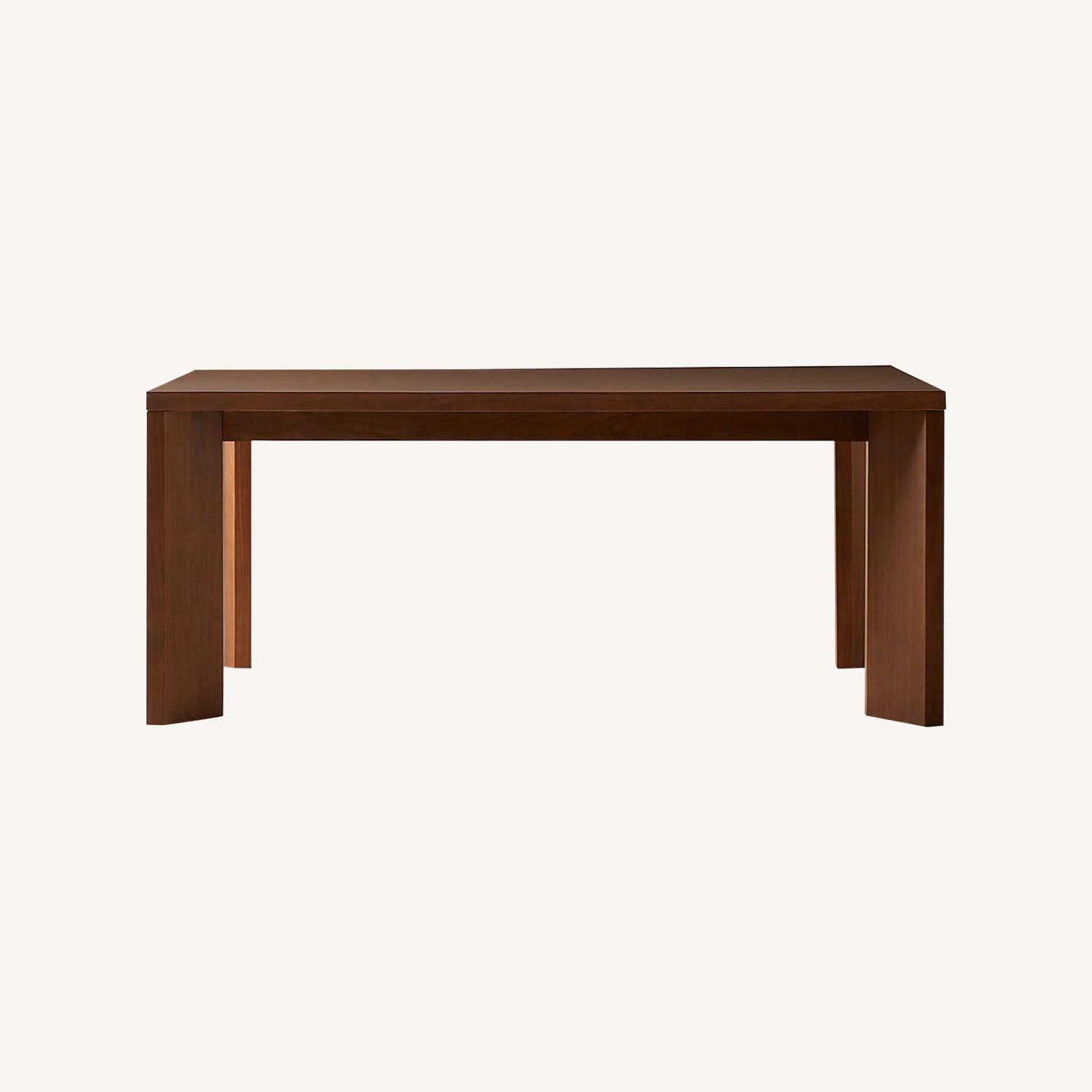 CB2 Sydney 72'' Rectangular Walnut Dining Table - image-0