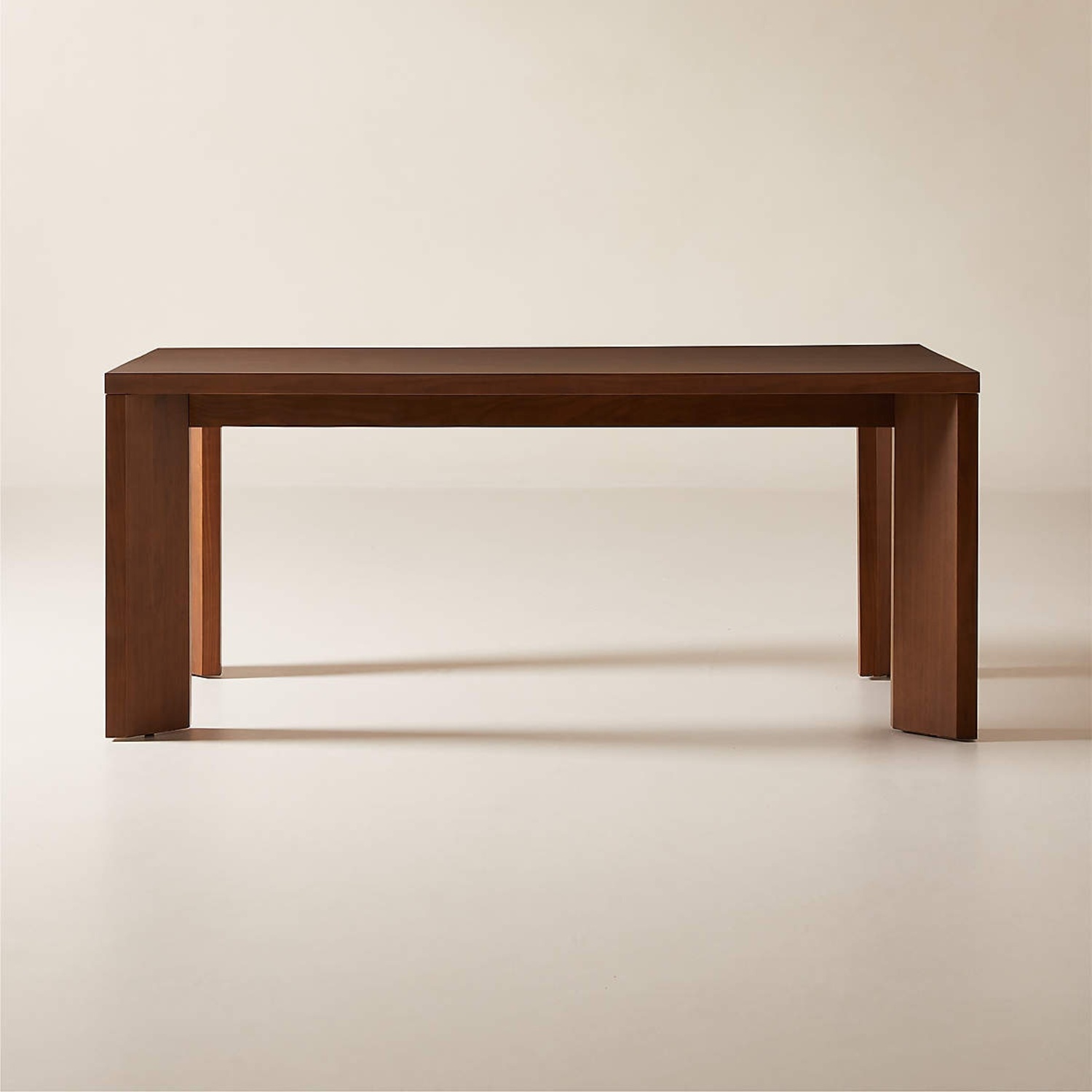 CB2 Sydney 72'' Rectangular Walnut Dining Table - image-4