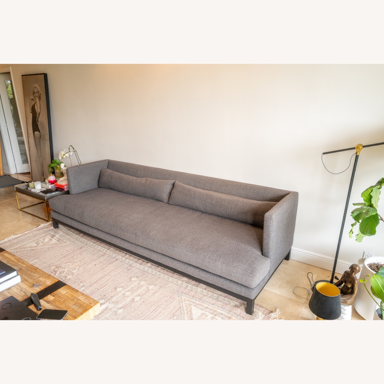 CB2 Brava Designer Style Modern Luxury Sofa - image-3