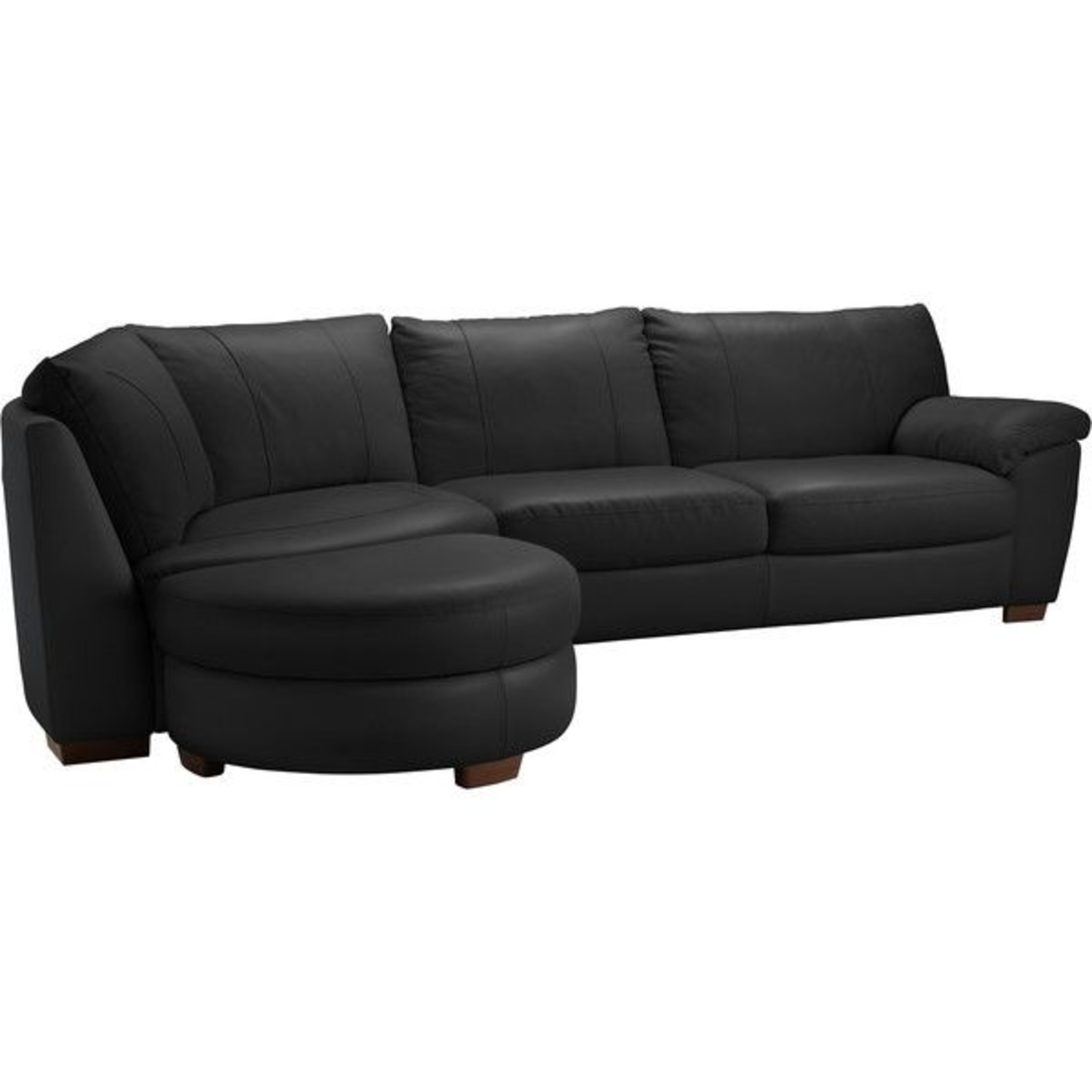IKEA Vreta Leather Sofa - image-6