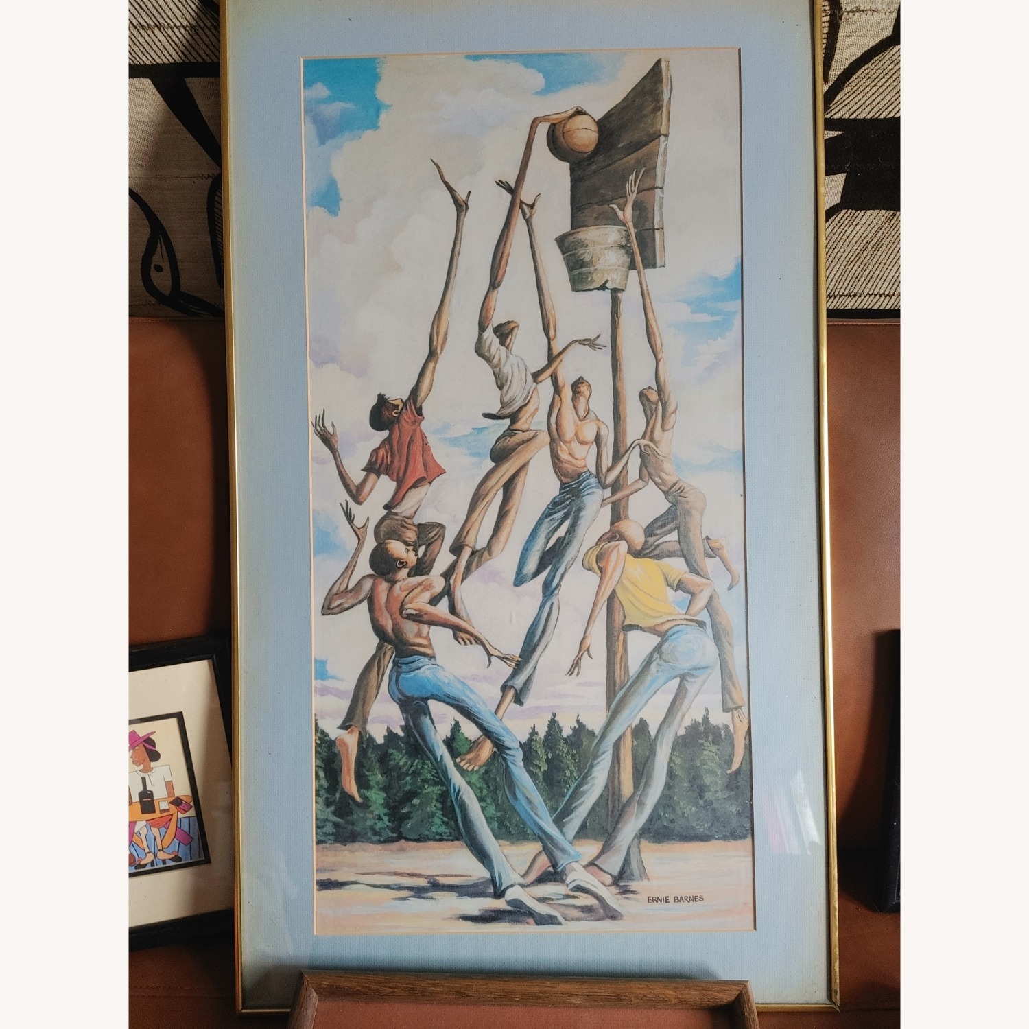 Ernie Barnes Painting - image-4