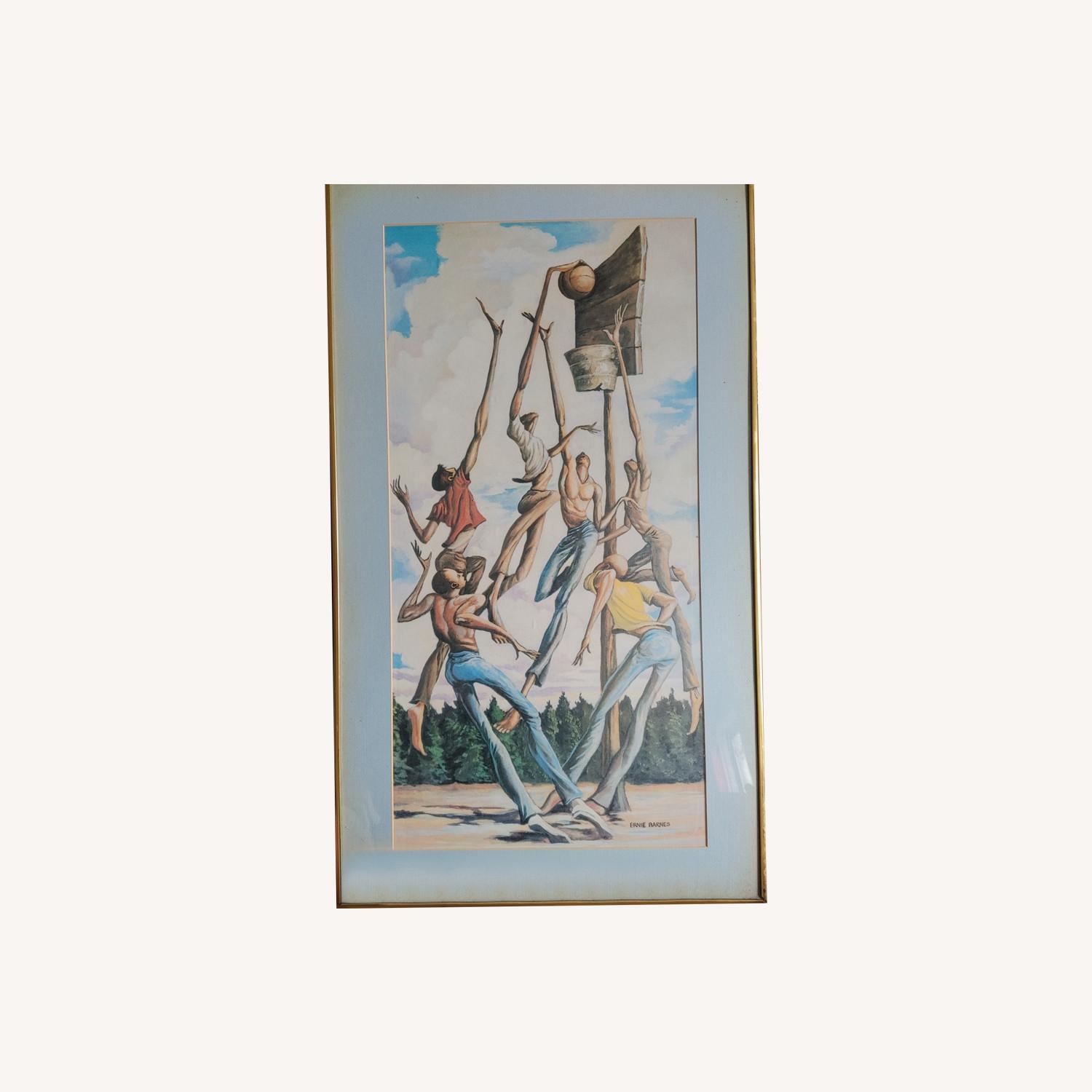 Ernie Barnes Painting - image-0