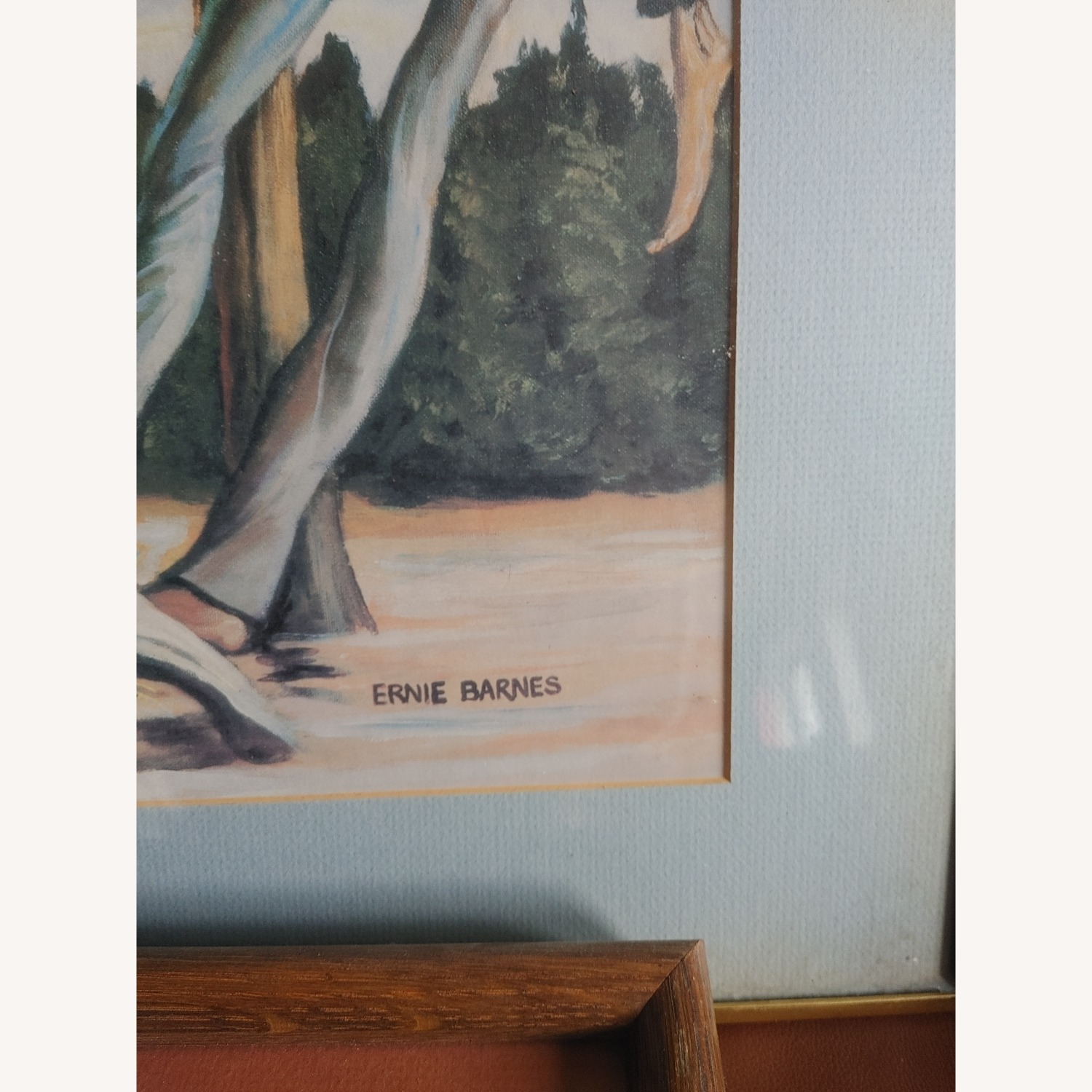Ernie Barnes Painting - image-3