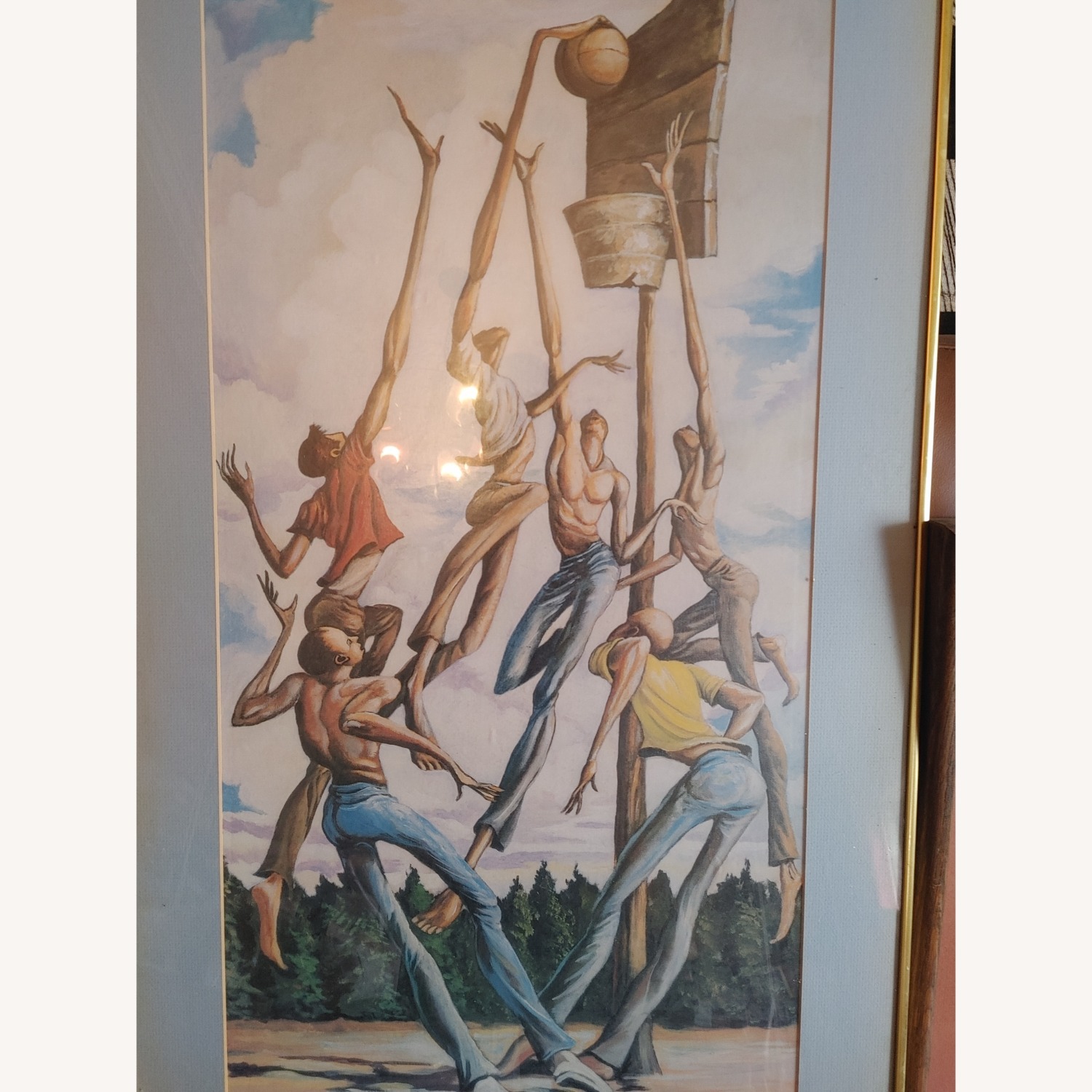 Ernie Barnes Painting - image-2