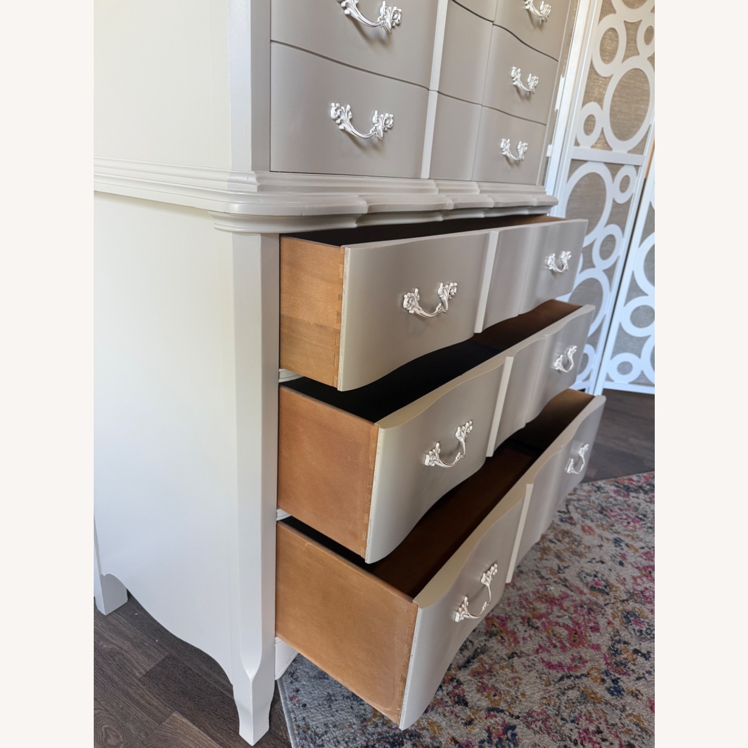 Vintage Huntley French Provincial Dresser - image-6