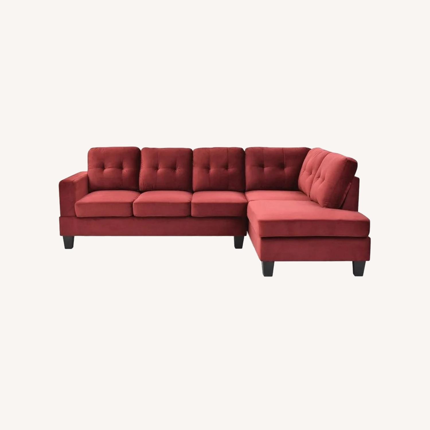 Wayfair Adryel 98" Right Hand Facing Sofa & Chaise - image-0
